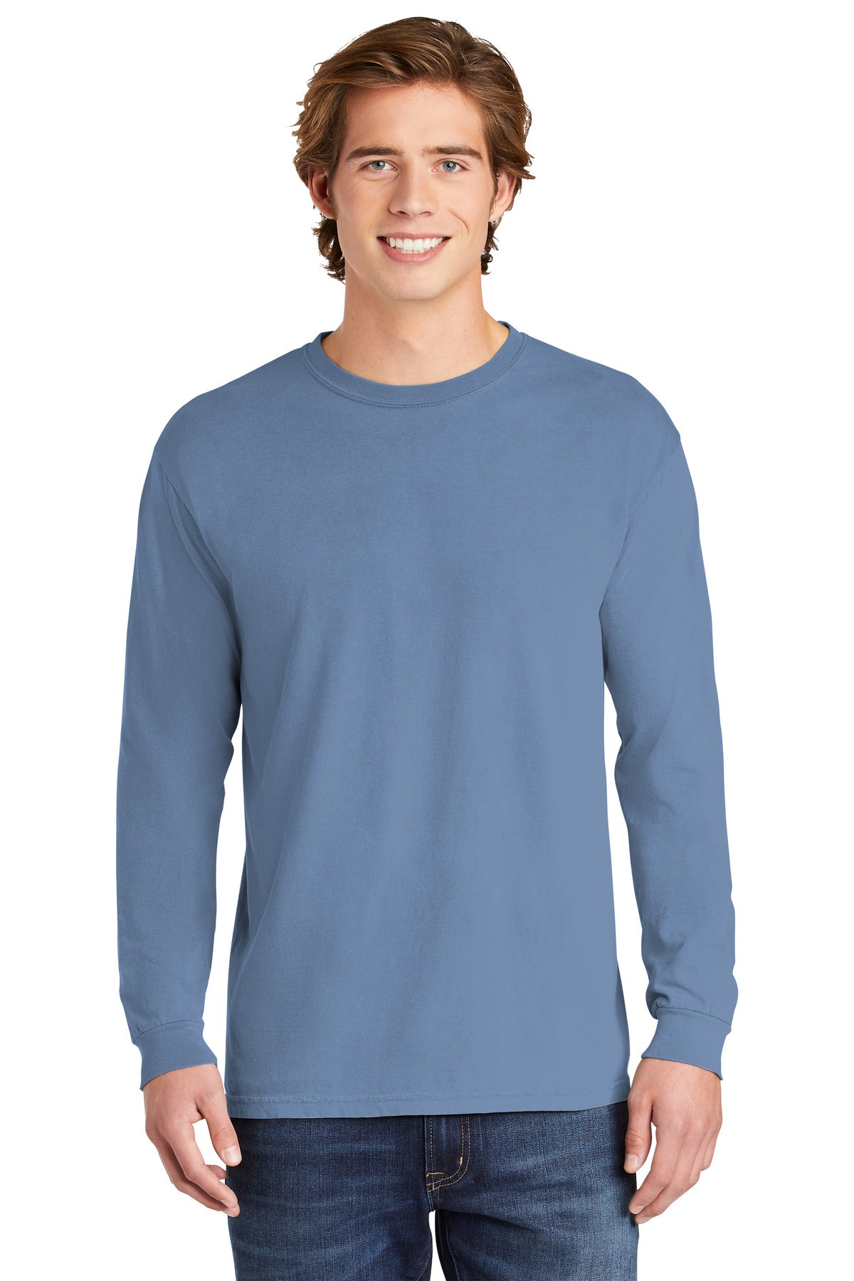 6.1-ounce 100% US ring spun cotton Soft-washed garment-dyed - Washed Denim