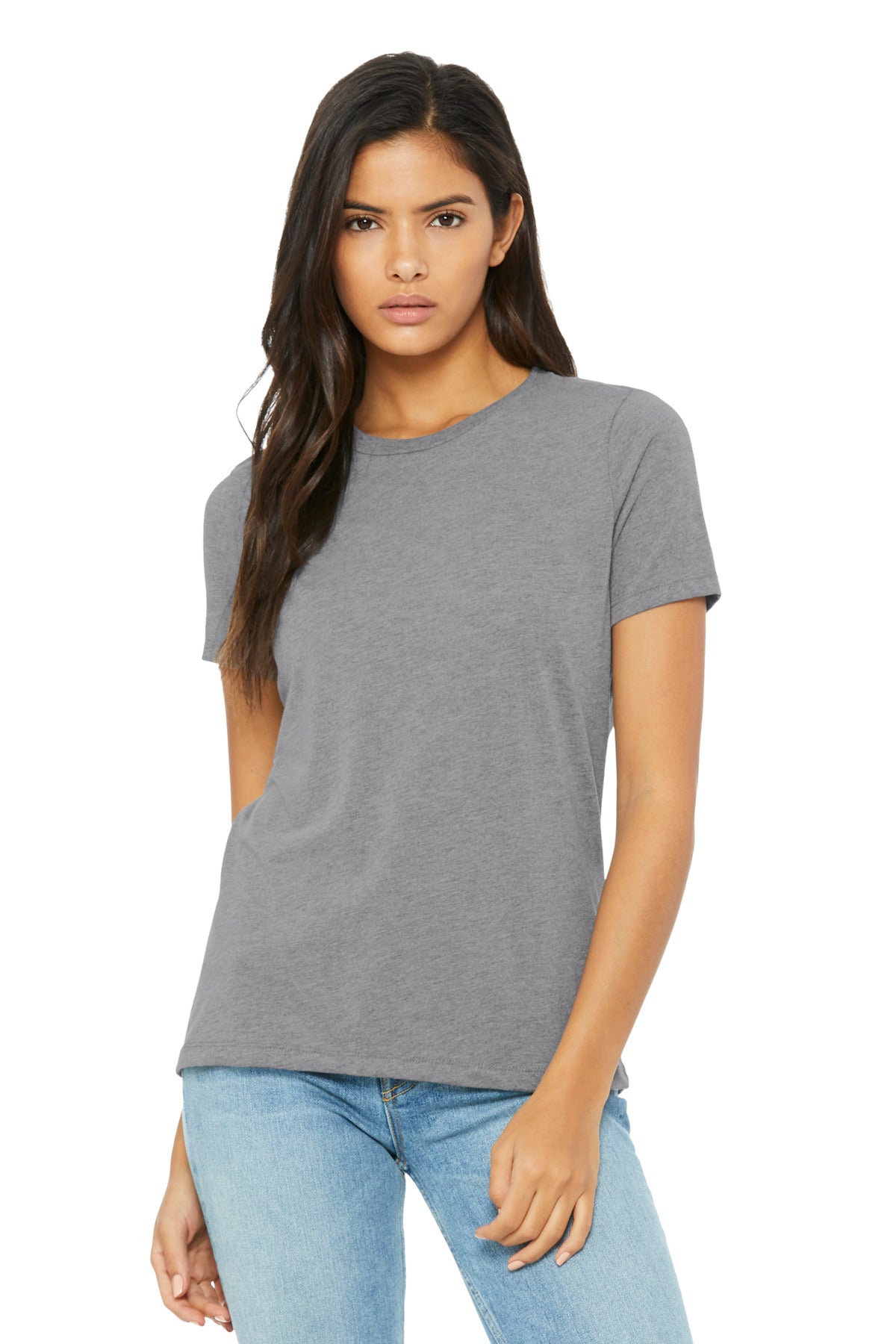 Classic fit Tear-away label Side seamed 3.8-ounce 50/25/25 p - Storm Triblend