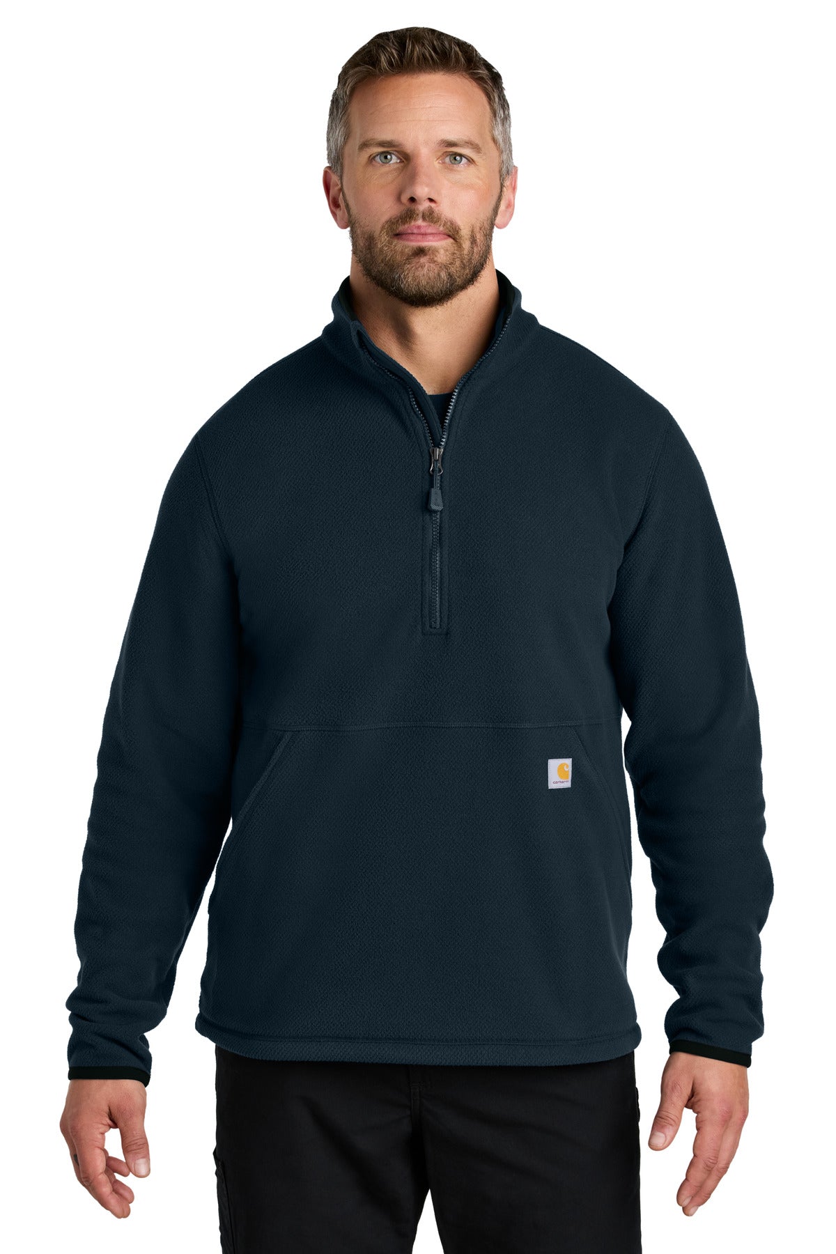 From jobsite to backyard barbeque Carhartt Textured Fleece o - Navy