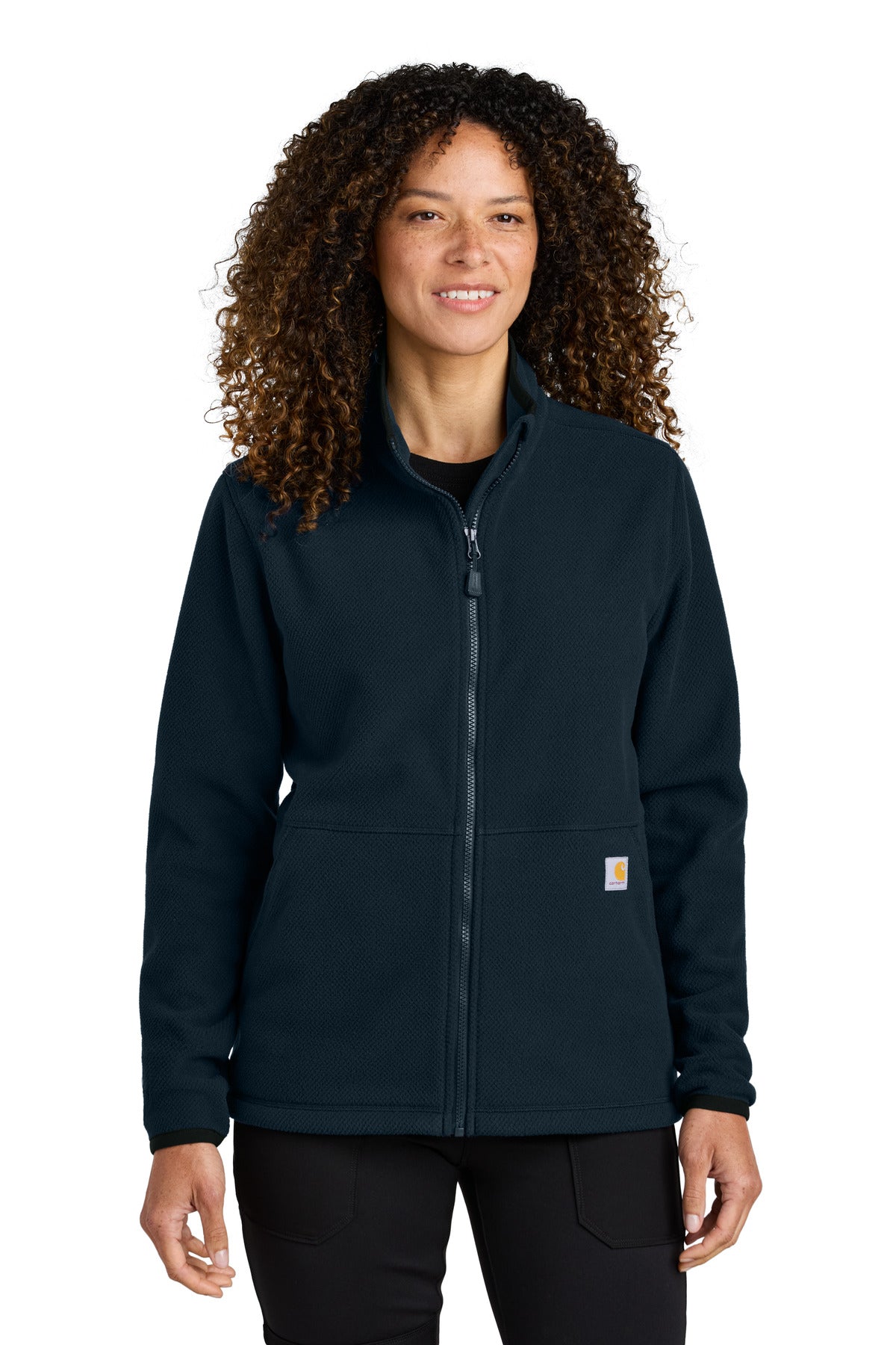 From jobsite to backyard barbeque Carhartt Textured Fleece o - Navy