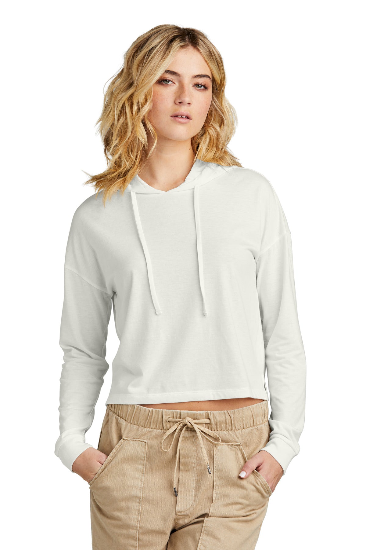 The perfect hoodie tee crafted from three yarns with a modes - Natural