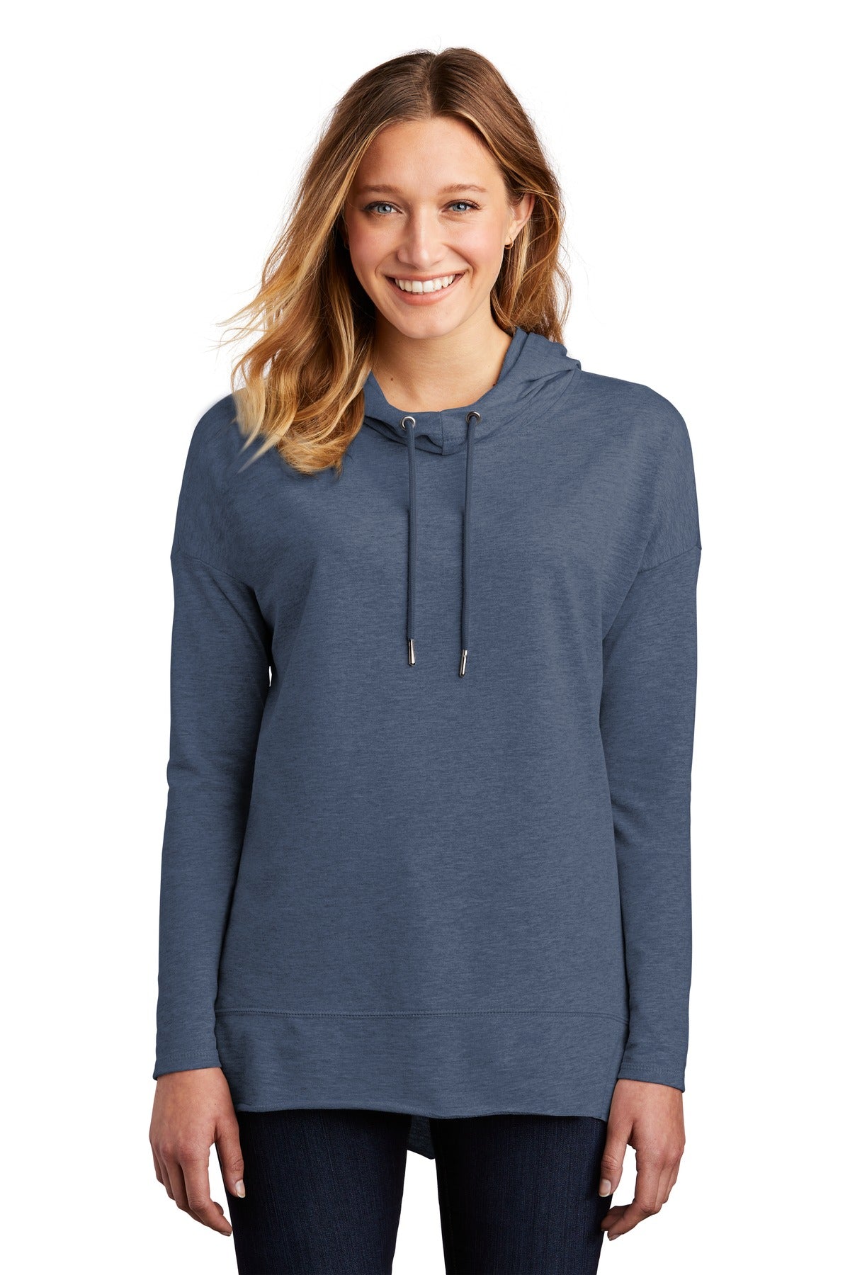 A vintage-inspired hoodie for casual comfort. 4.5-ounce 70/3 - Washed Indigo