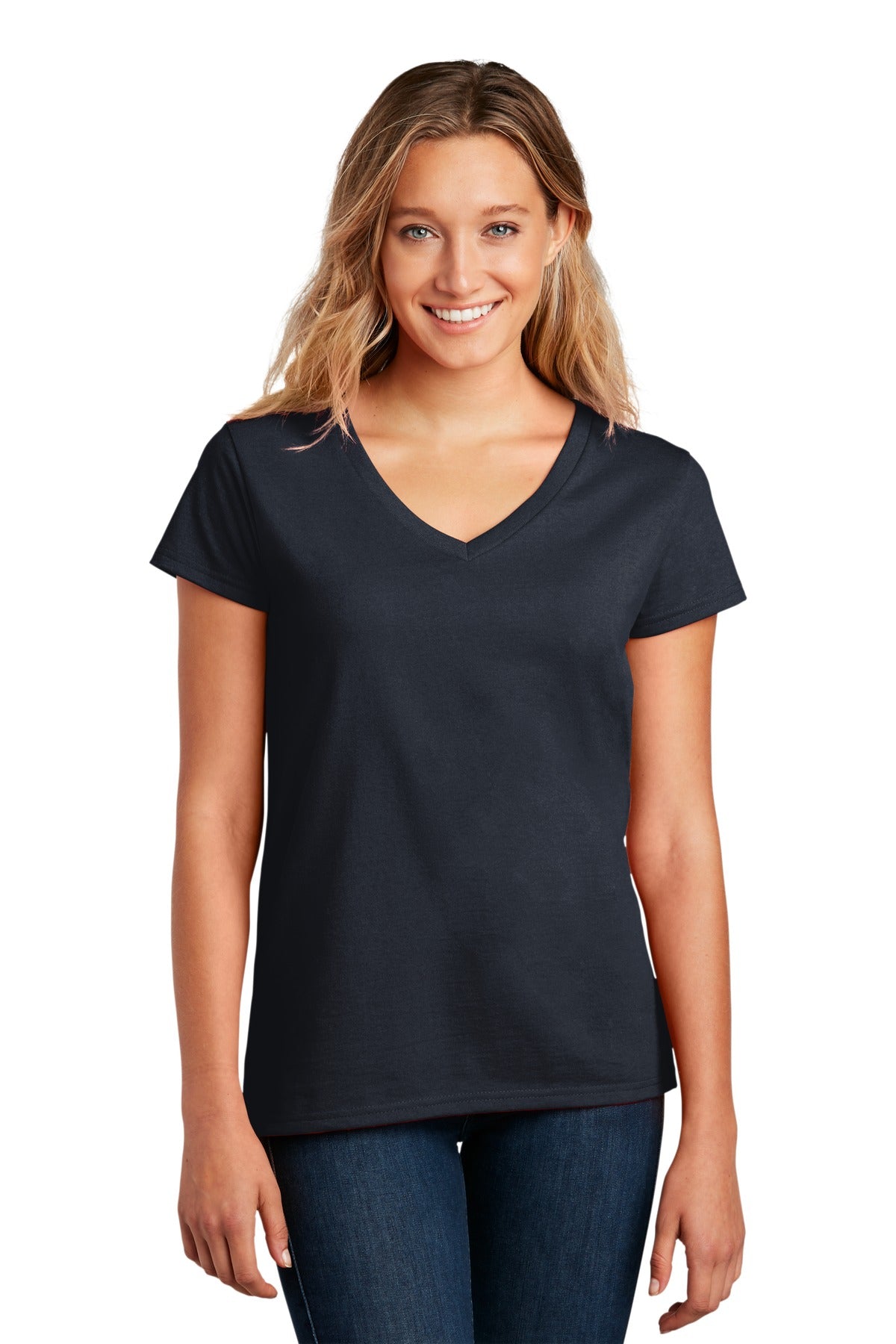 The affordable Re-Tee is 100% recycled fabric and never re-d - True Navy