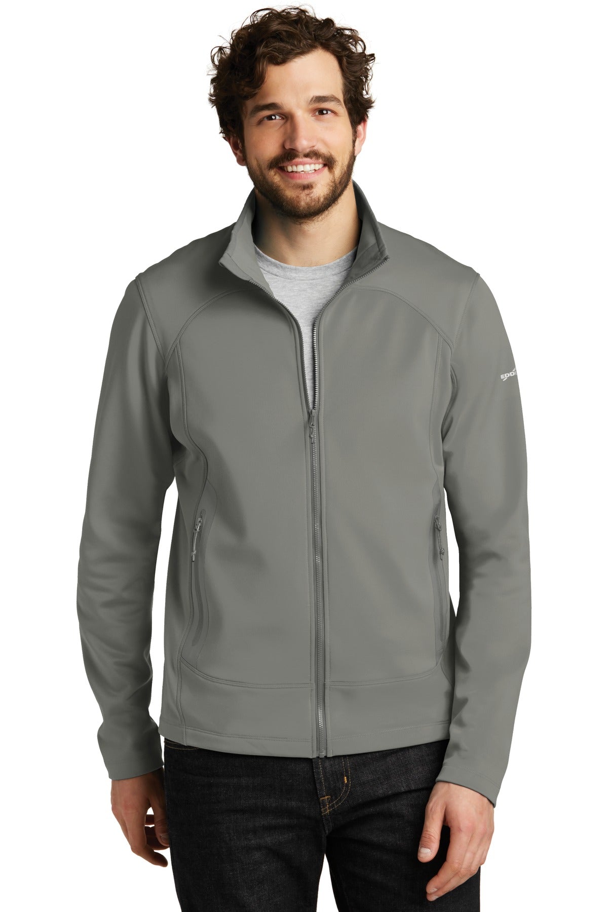 Made for movement this sophisticated stretch-infused twill f - Metal Grey