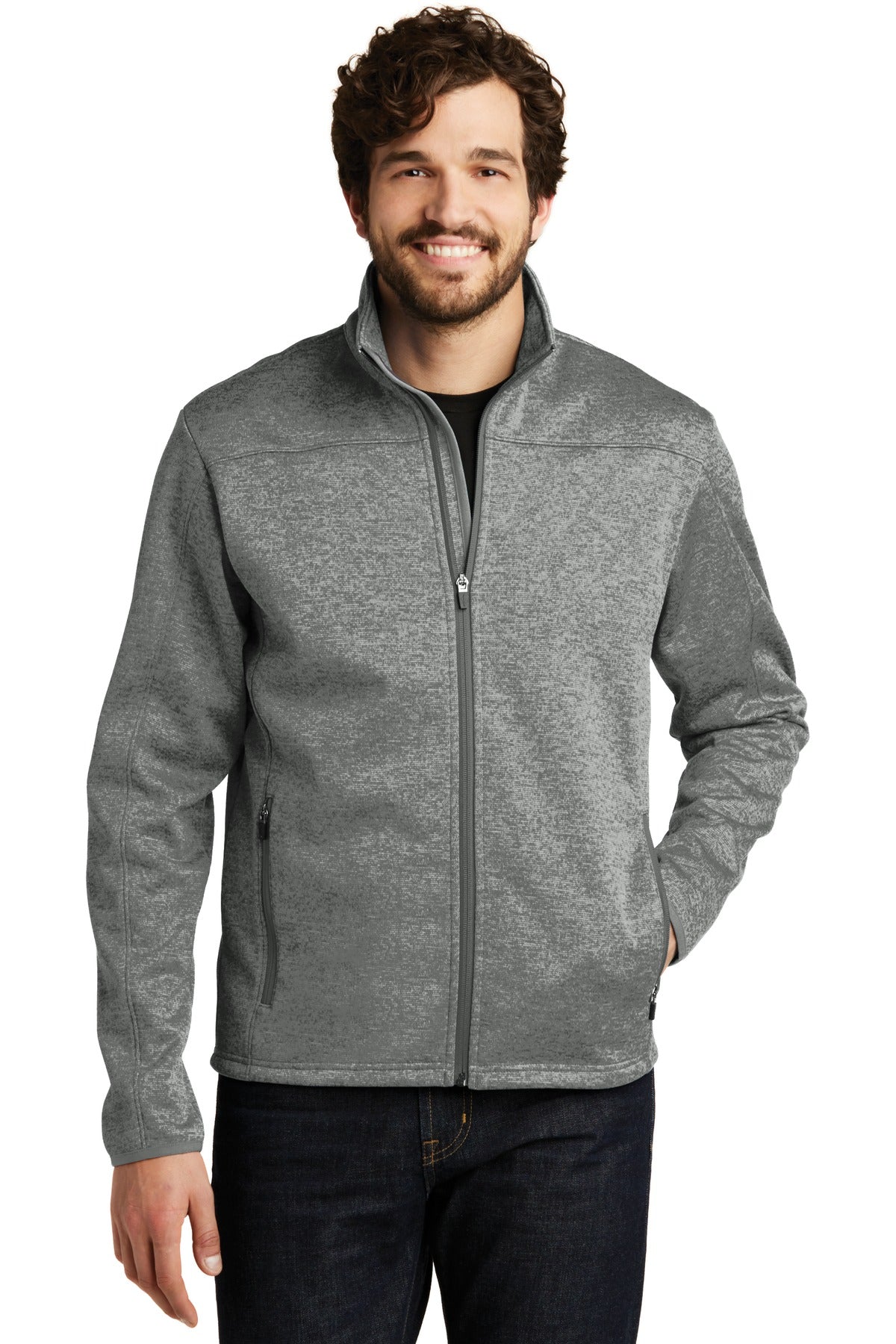 Unsettled weather won't dampen your adventures in this sleek - Grey Heather/ Grey