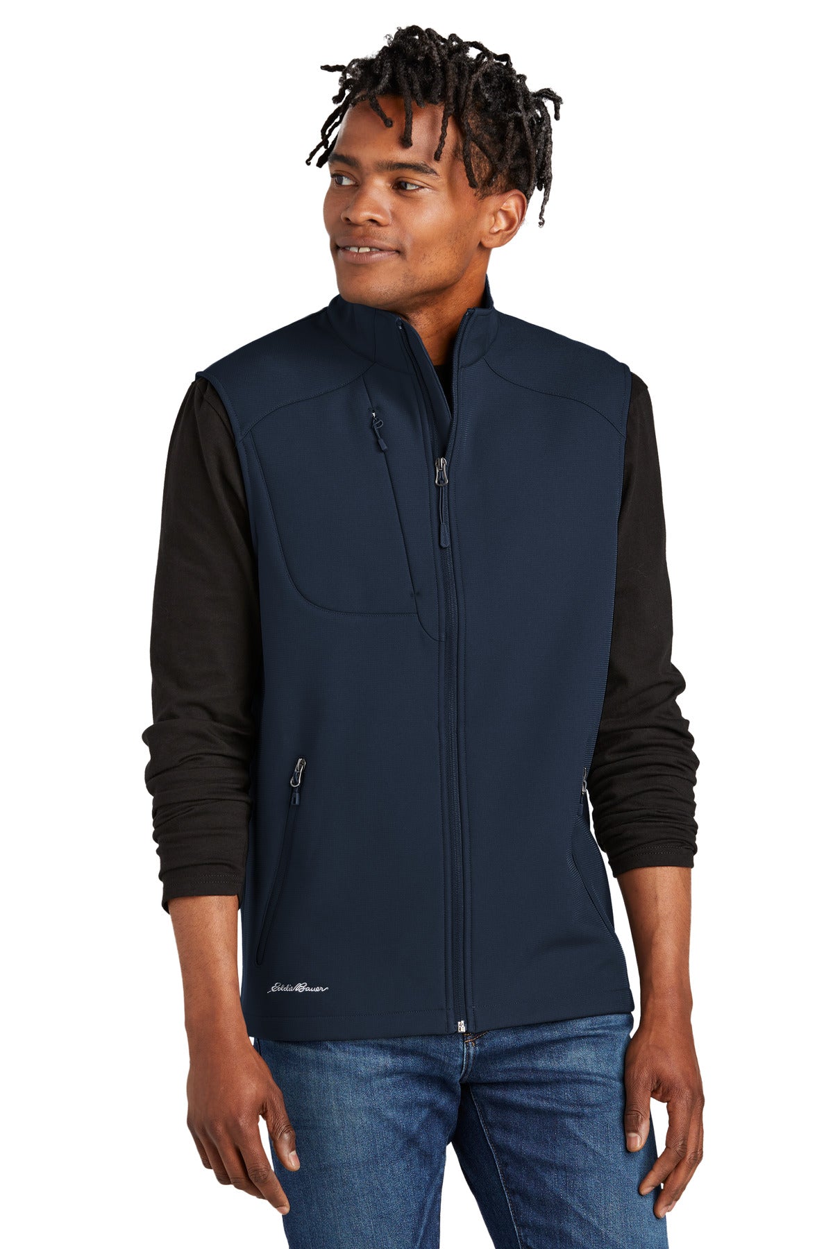 These fleece-lined vests offer next-level mobility and perfo - River Blue Navy