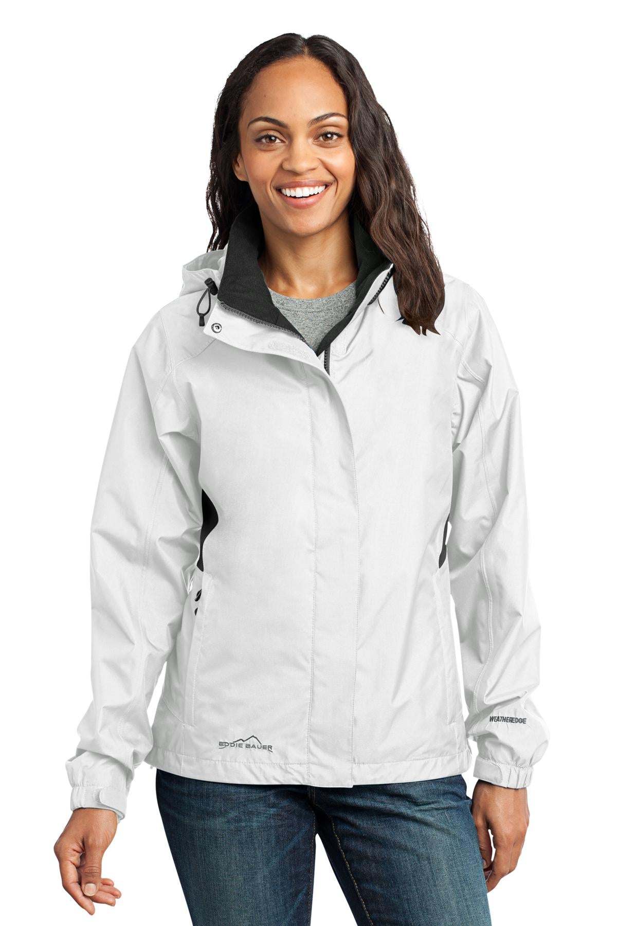 From misty mornings to evening downpours this fully seam-sea - White/ Grey Steel
