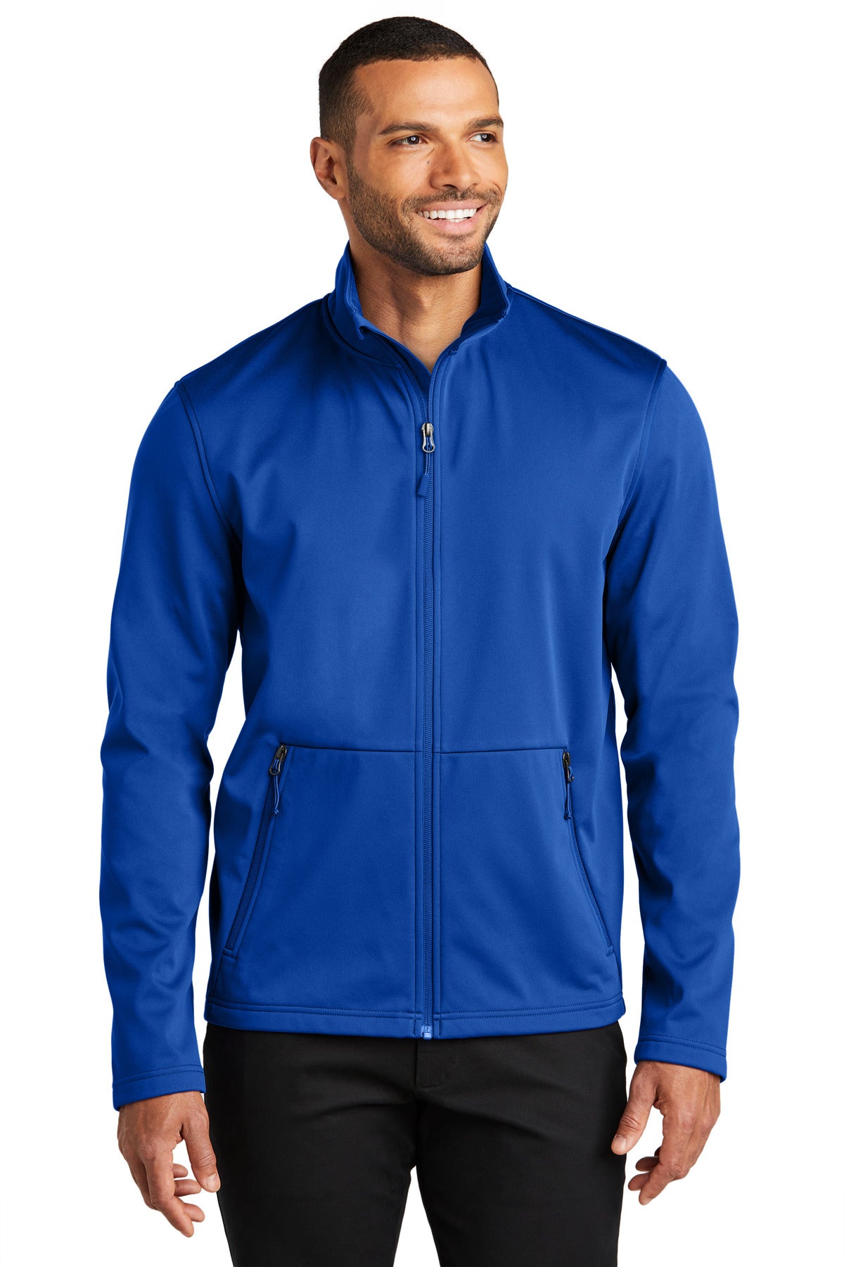 With supple 4-way stretch for easy mobility this soft shell - True Royal