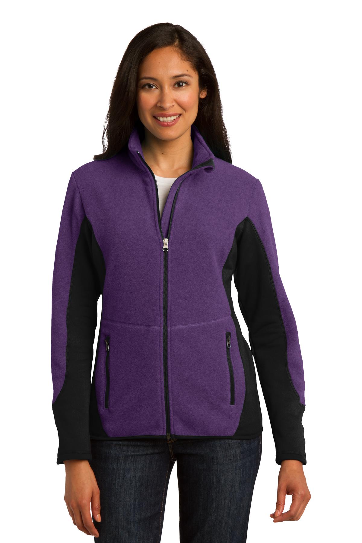 With R-Tek Pro we've taken soft brushed fleece and added str - Purple Heather/ Black