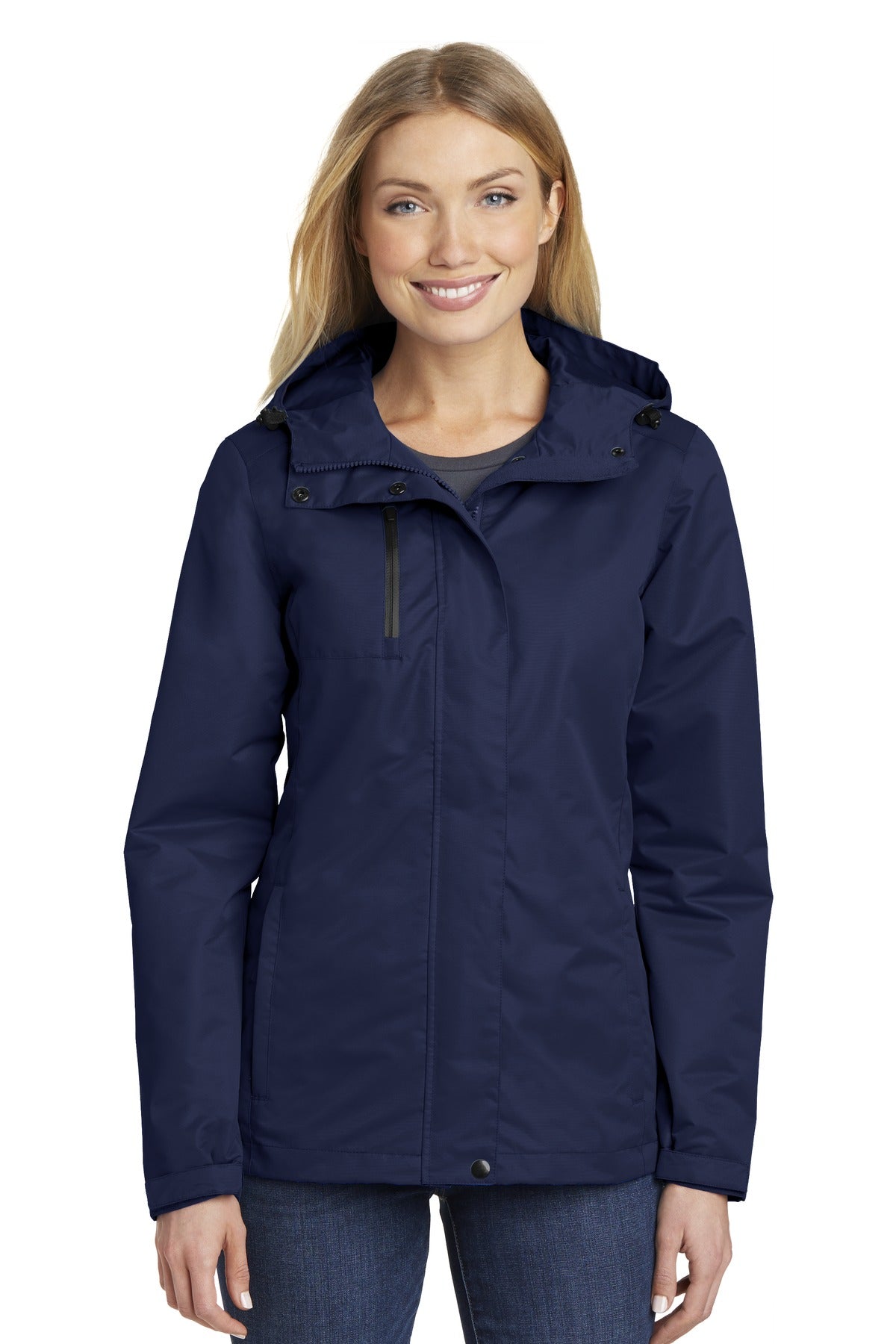 This hardworking parka-length insulated jacket is critically - True Navy