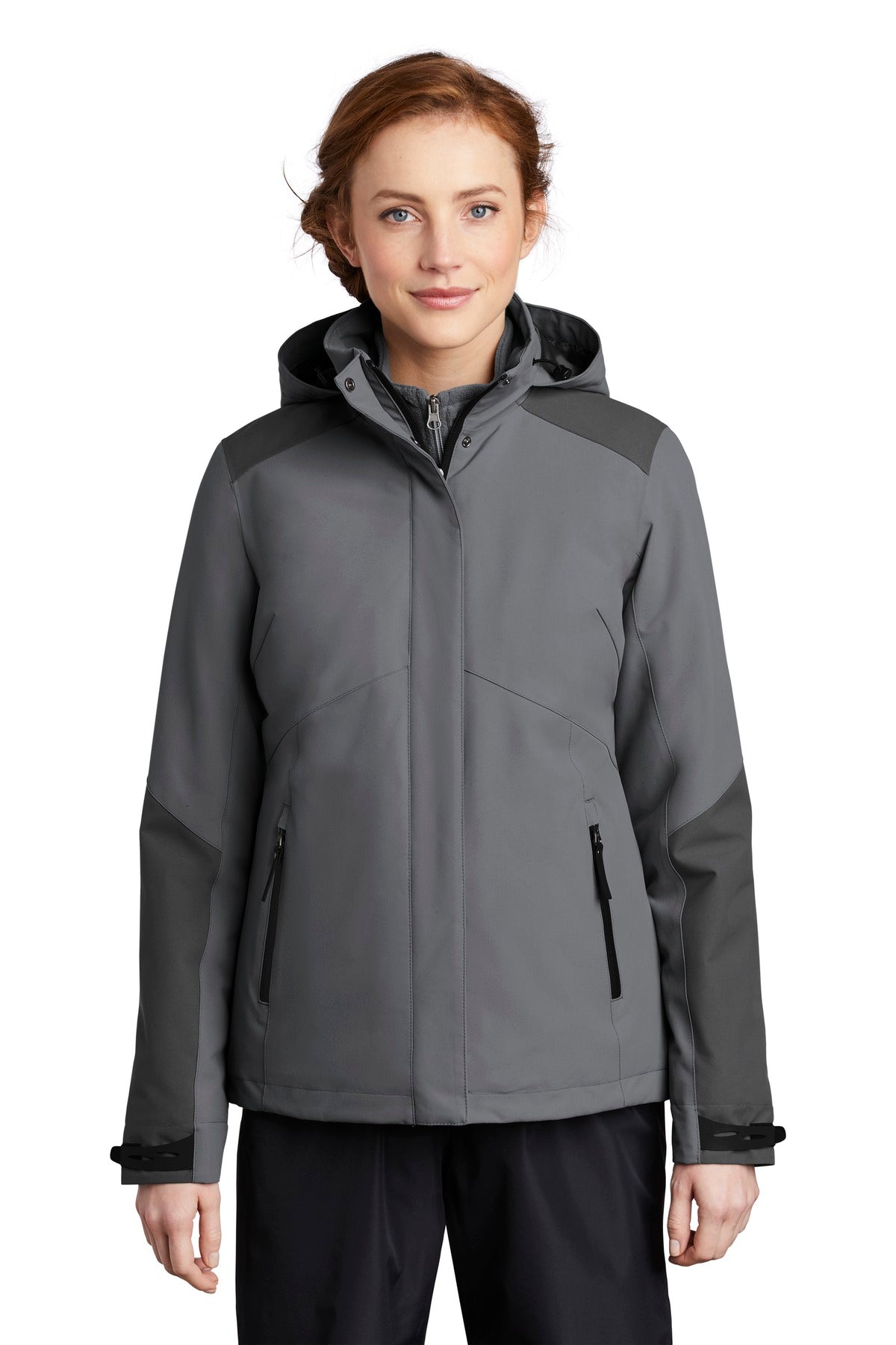 A weapon against cold and wet this insulated tech jacket del - Shadow Grey/ Storm Grey