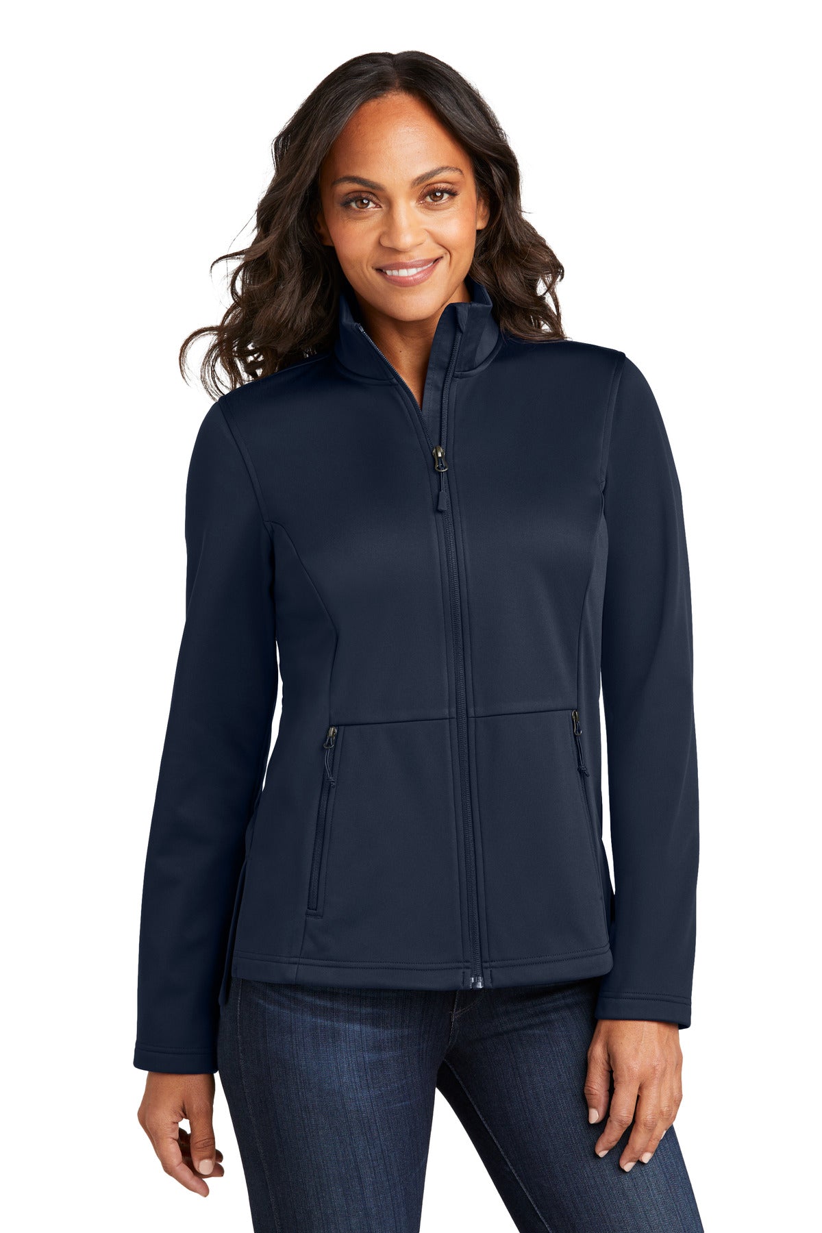 With supple 4-way stretch for easy mobility this soft shell - True Navy