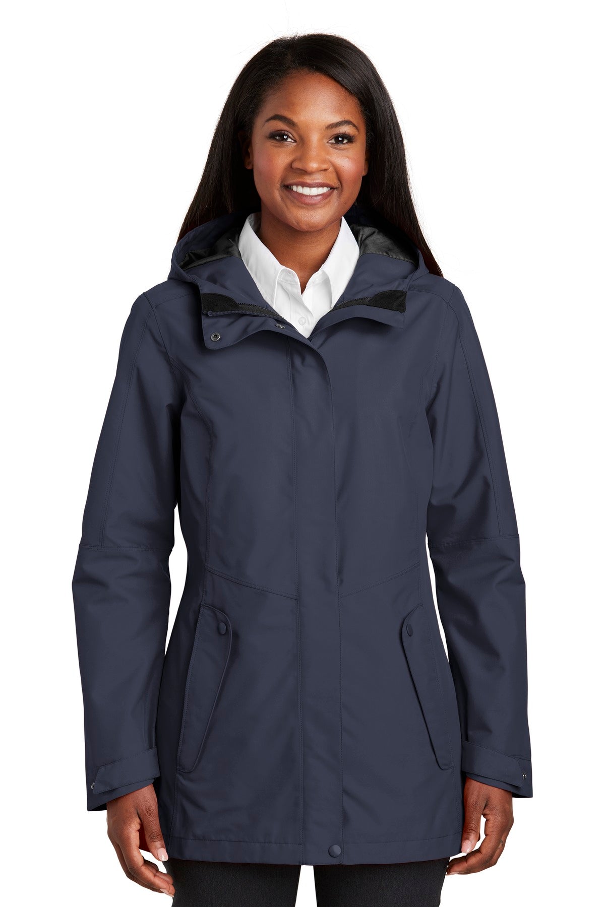 This sophisticated breathable and waterproof shell is fully - River Blue Navy