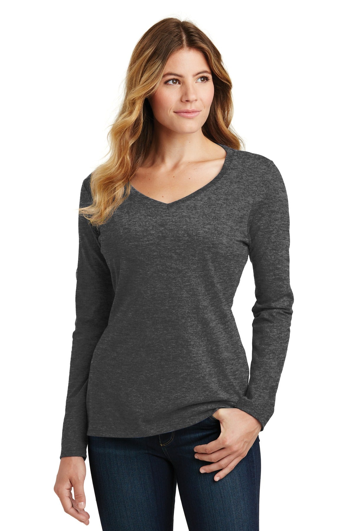You'll be the biggest fan around of this 100% ring spun cott - Dark Heather Grey