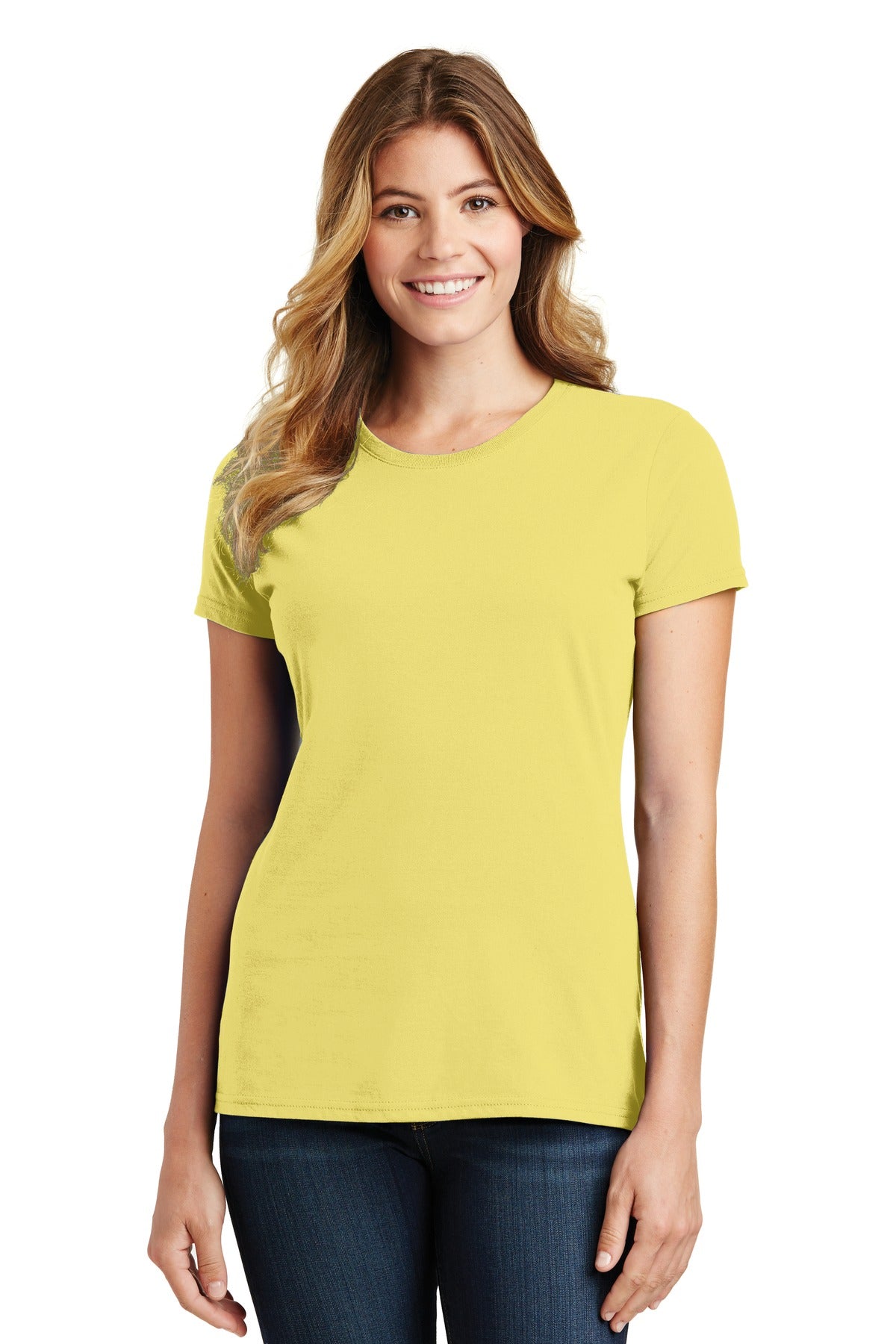 You'll be the biggest fan around of this 100% ring spun cott - Yellow