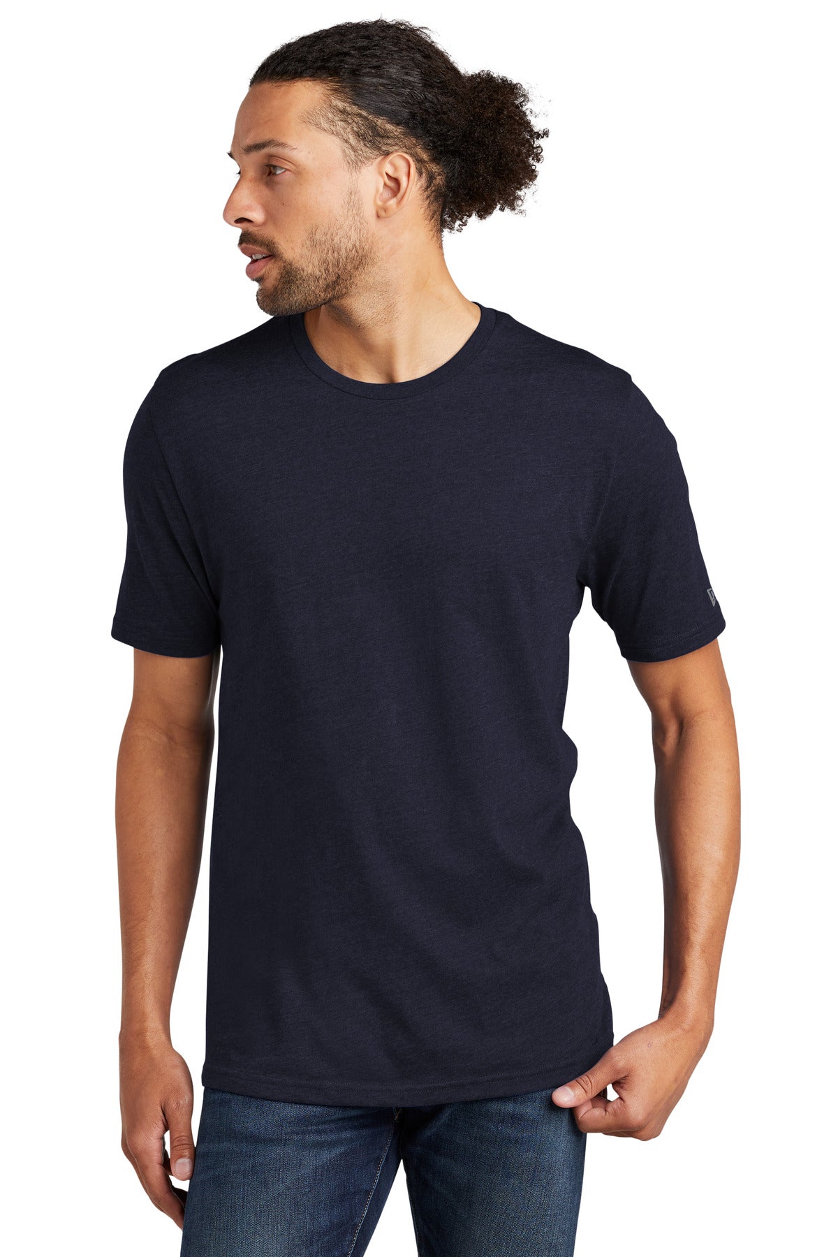 Moisture-wicking performance joins unbeatable tri-blend soft - True Navy