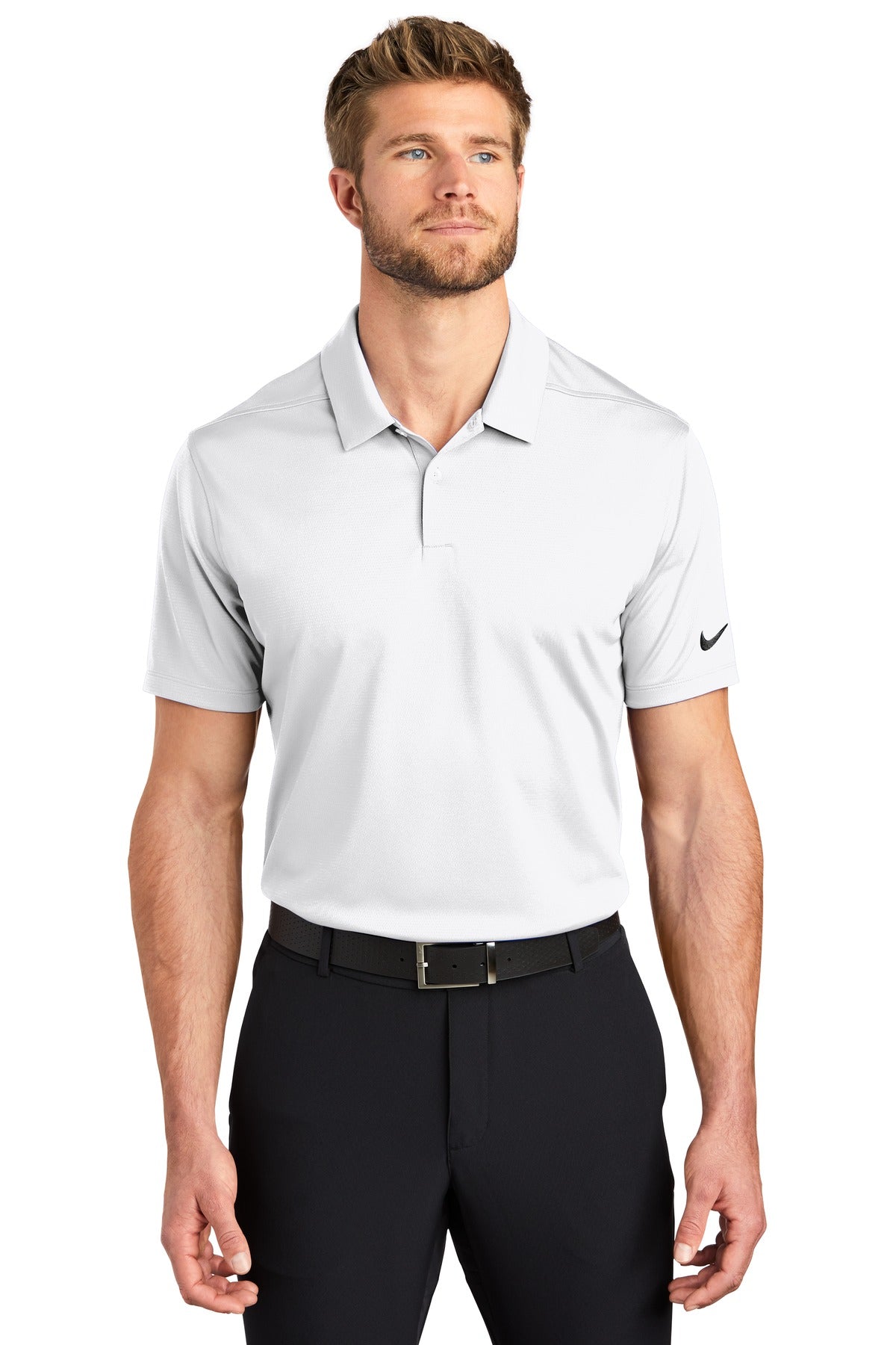 A no-nonsense look for any occasion this must-have polo is b - White