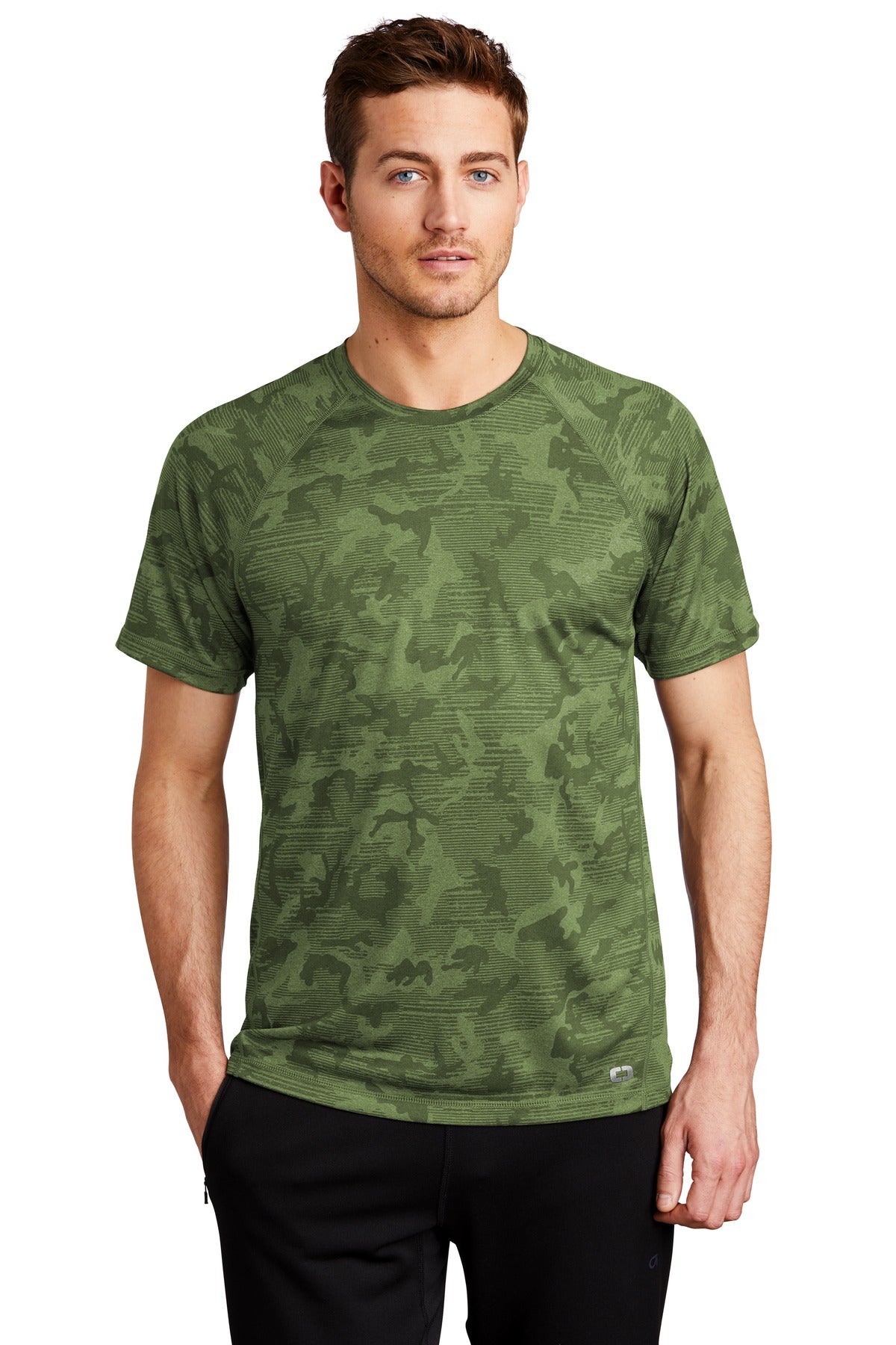 STAY-COOL WICKINGULTRABREATHABLEFLATLOCK SEAMS FOR COMFORTRE - Grit Green Camo