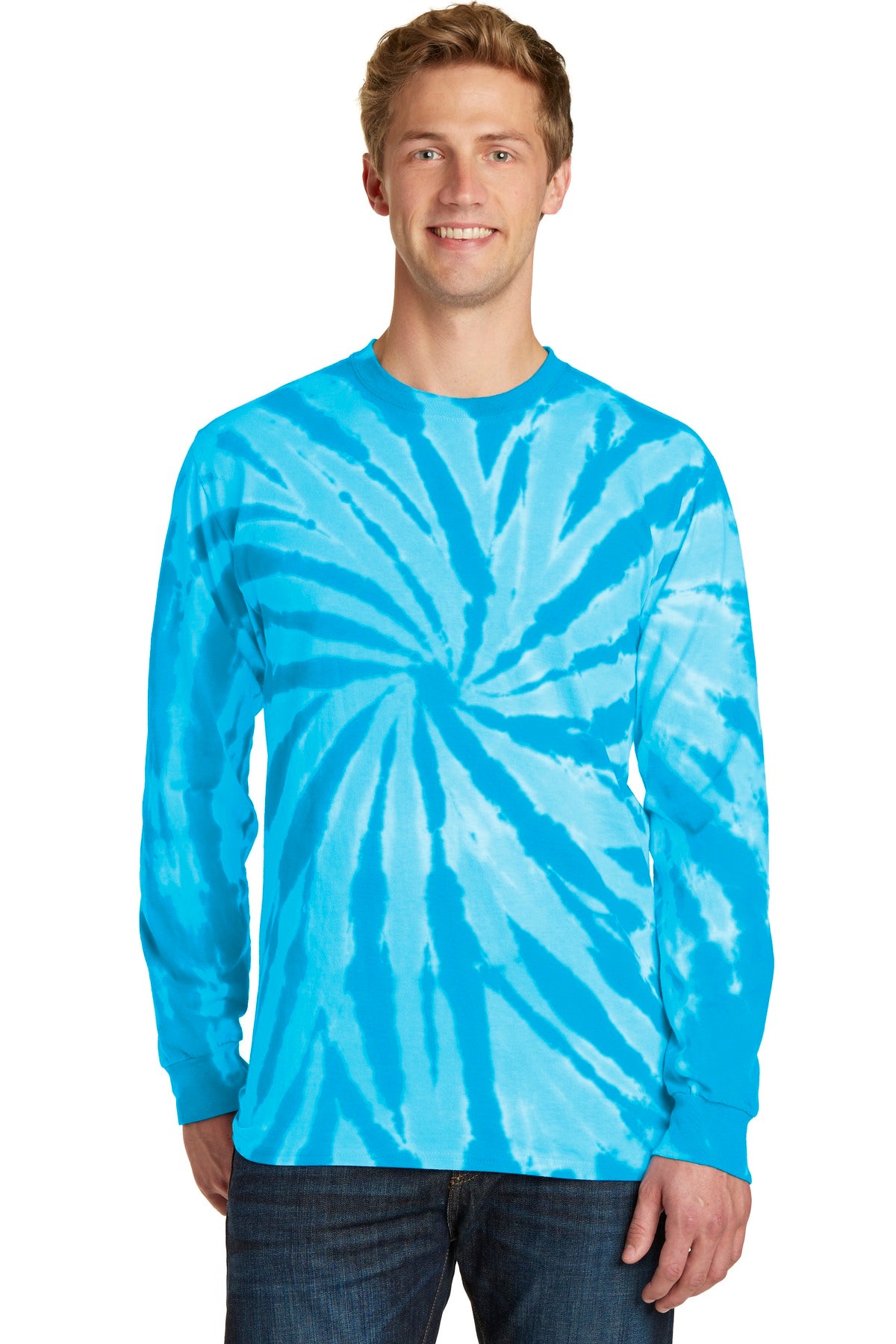 A throwback look with an explosion of color.5.4-ounce 100% c - Turquoise