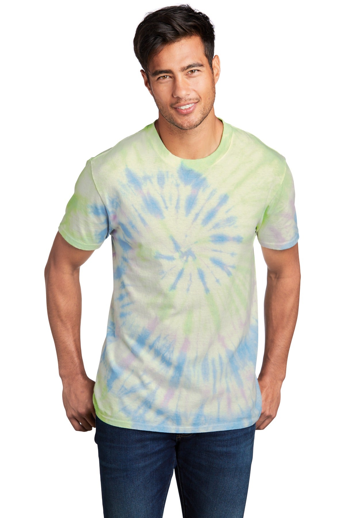 Colorfully cool this groovy tee is a surefire way to stand o - Watercolor Spiral