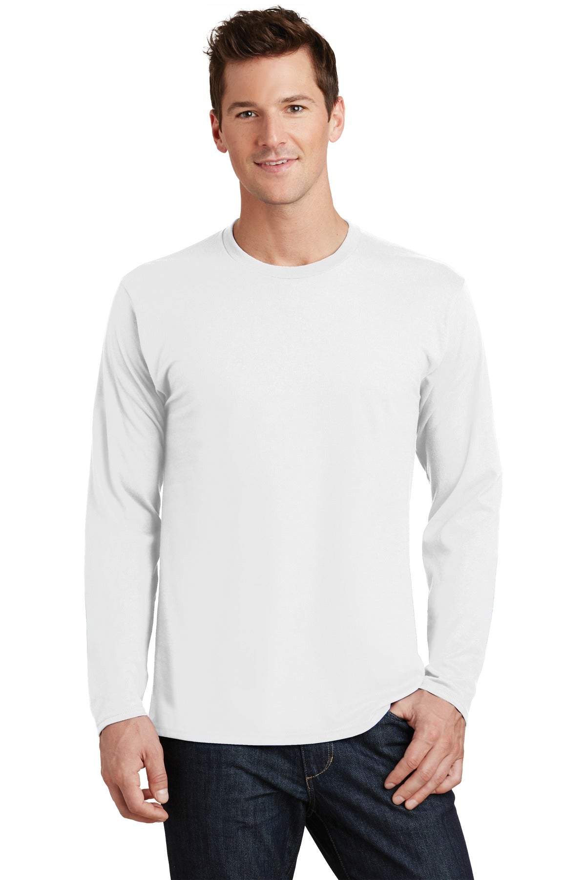 A tee that genuinely matches your favorite collegiate and pr - White