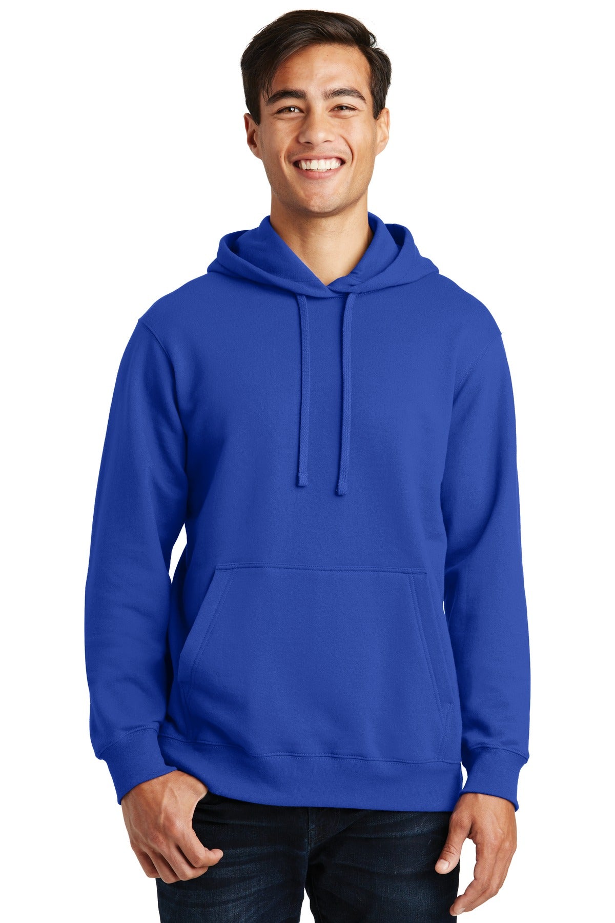 You'll be the biggest fan of this smooth-faced fleece. 8.5-o - True Royal
