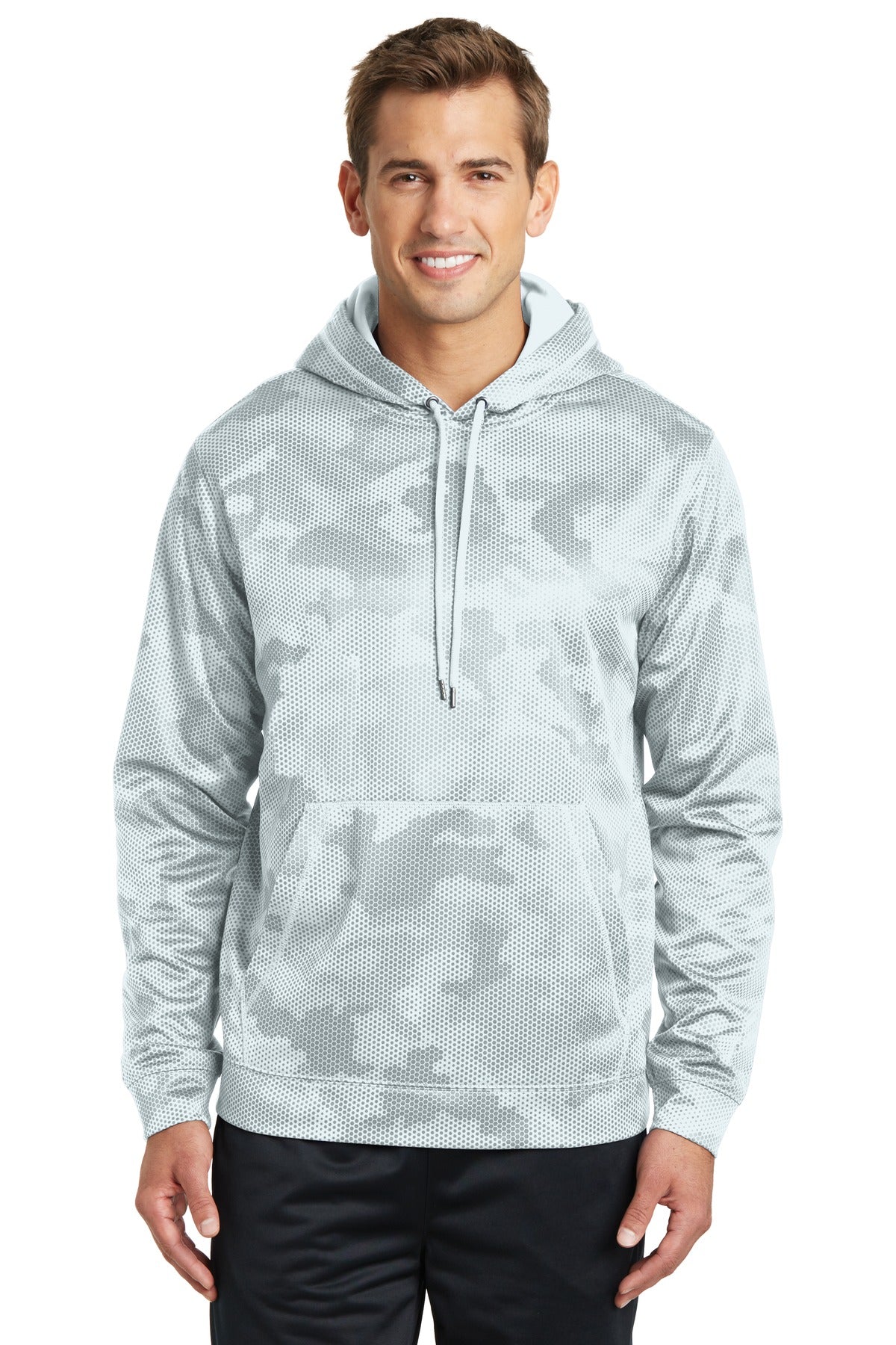 It's CamoHex to the max with an all-over sublimated digital - White