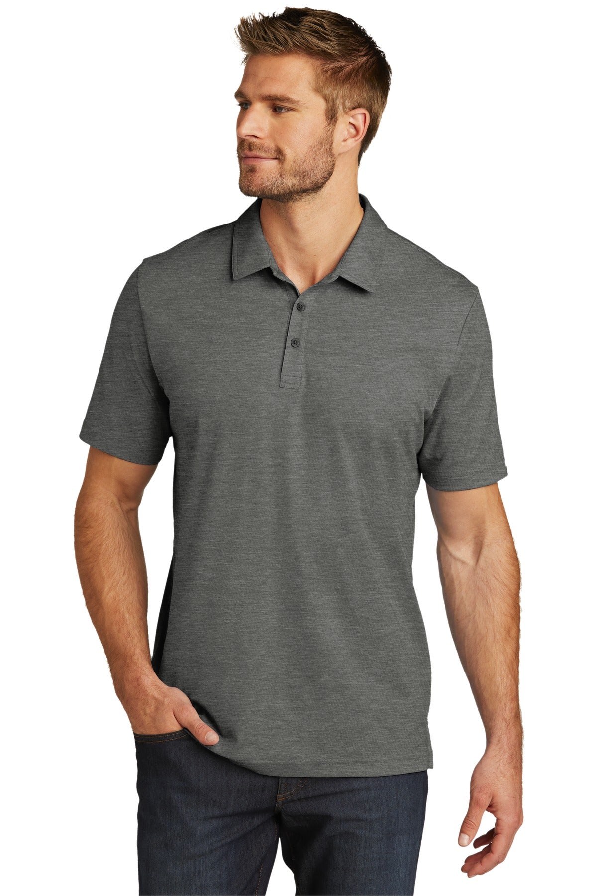 Do you hear the ocean calling? You will in this heathered be - Quiet Shade Grey Heather