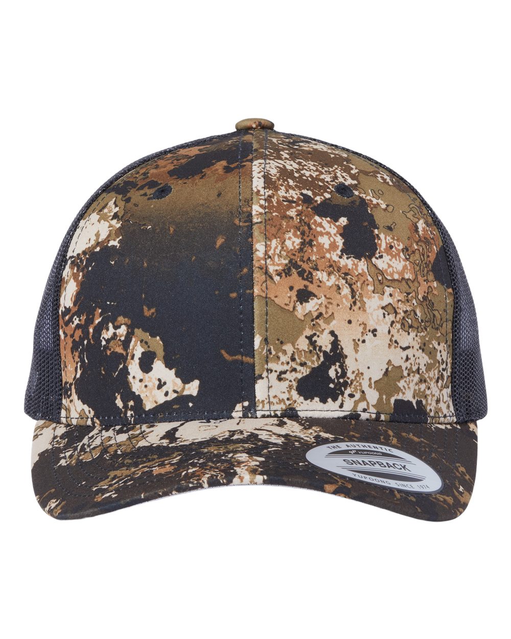 Patch Special - Laser Etched Leather Patch (Matte) on Trucker Hat