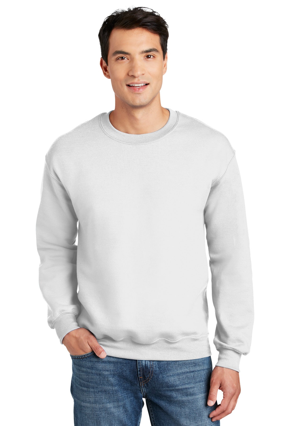 9-ounce 50/50 cotton/poly Moisture-wicking propertiesRecycle - White