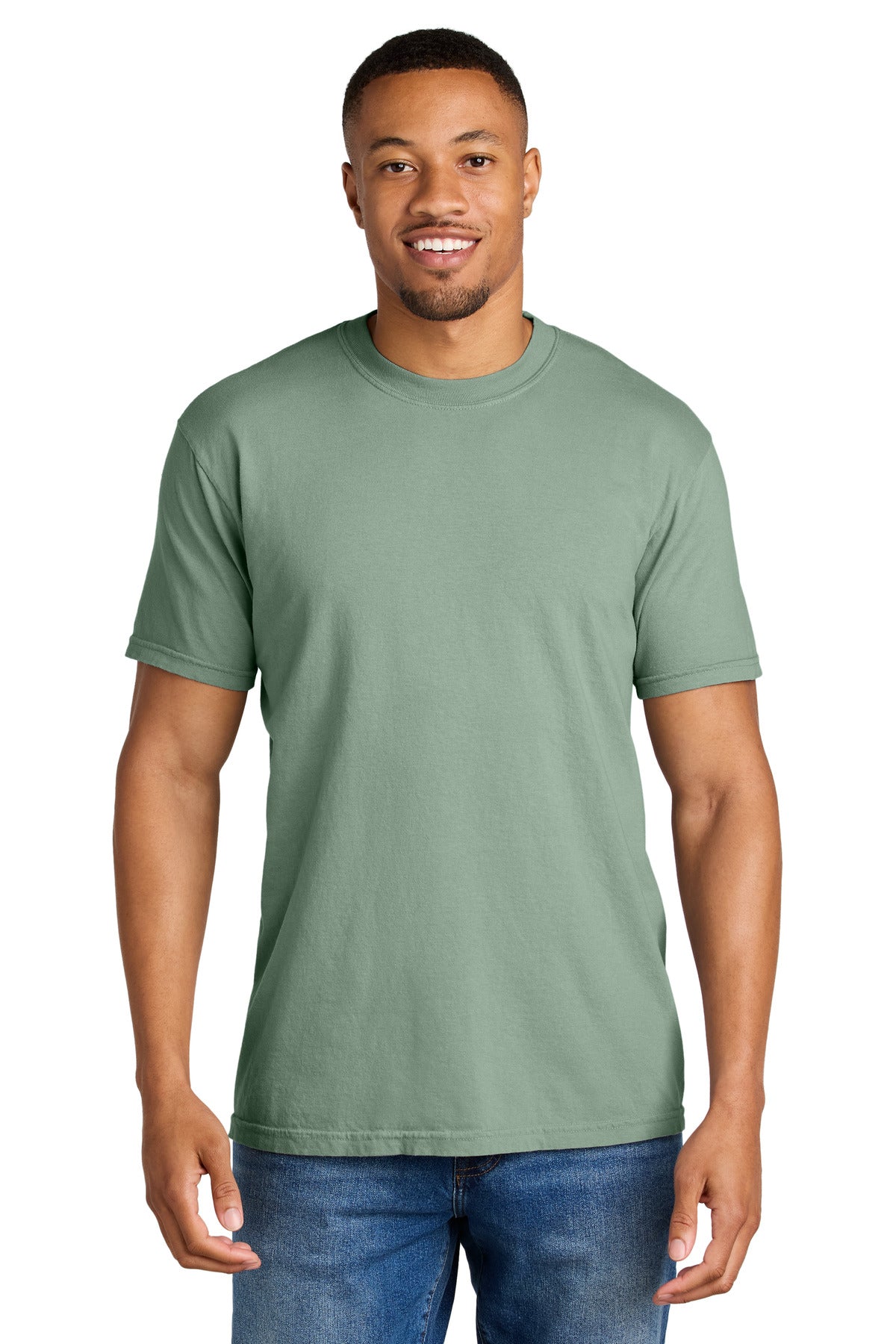 6.1-ounce 100% US ring spun cotton Soft-washed garment-dyed  - Bay