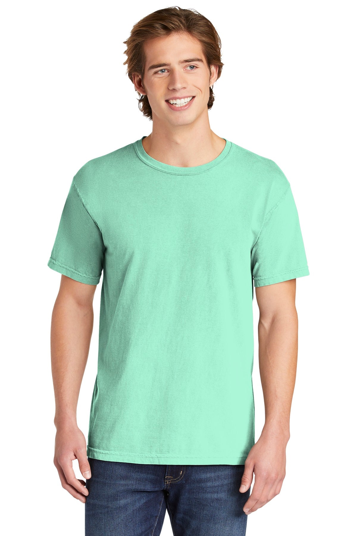 6.1-ounce 100% US ring spun cotton Soft-washed garment-dyed  - Island Reef
