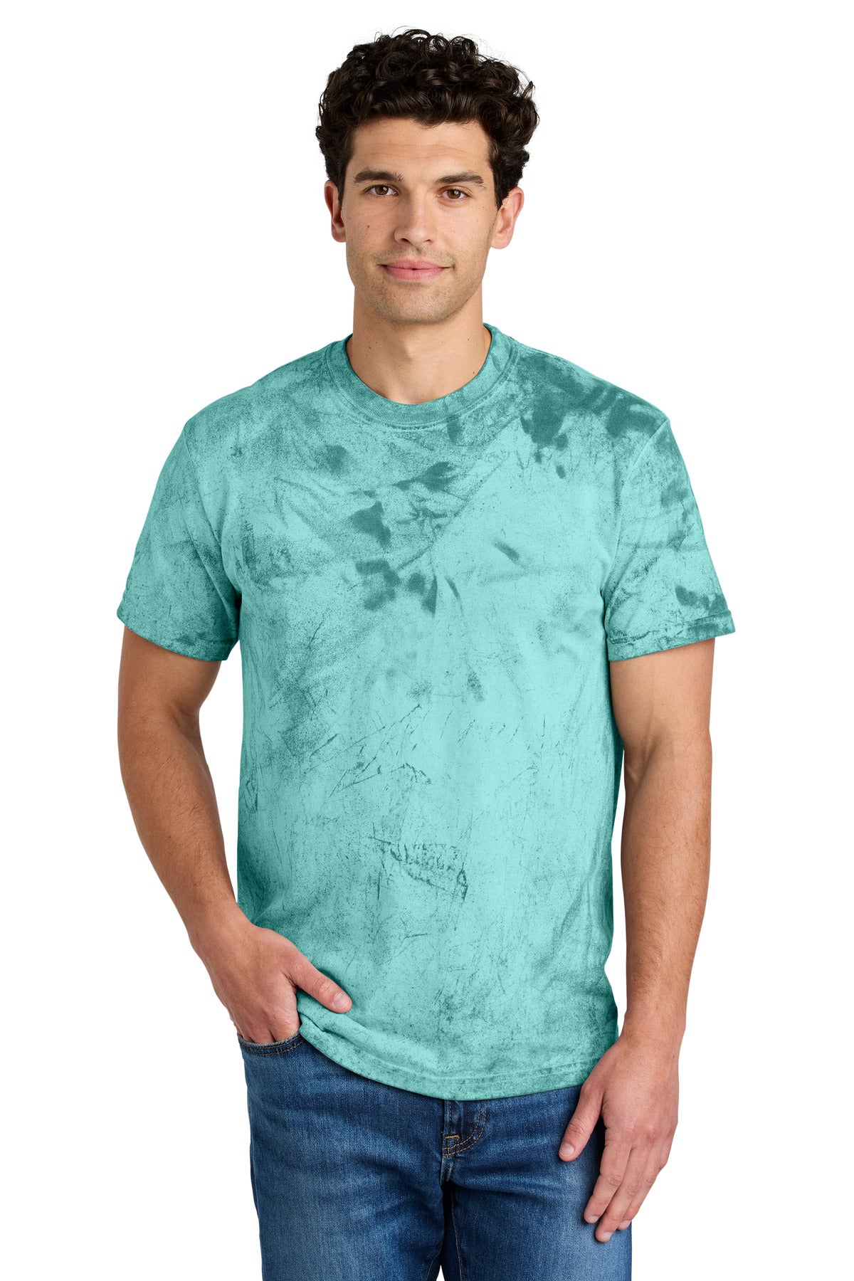 6.1-ounce 100% ring spun USA cotton Soft-washed garment-dyed - Sea Glass