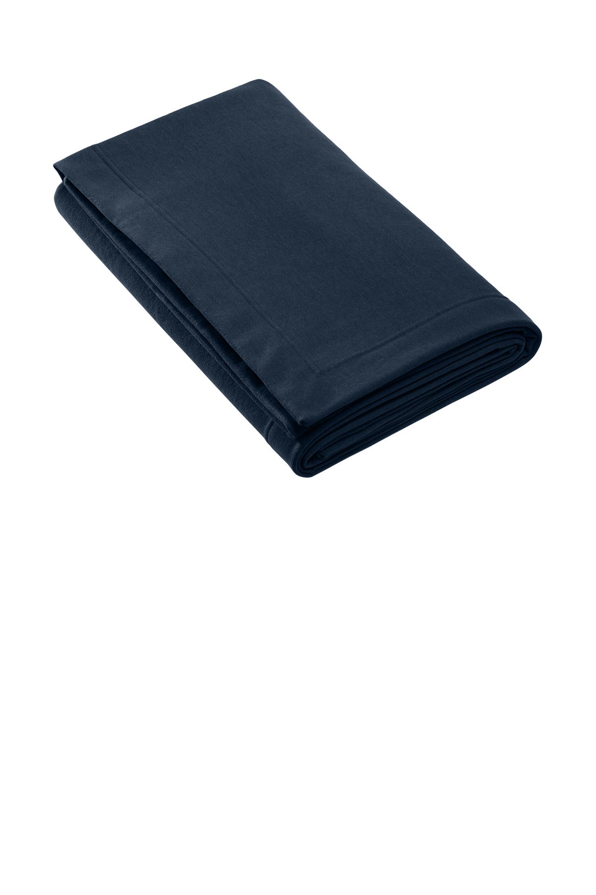 8-ounce 50/50 US cotton/poly Heavy Blend features a cozy bru - Navy