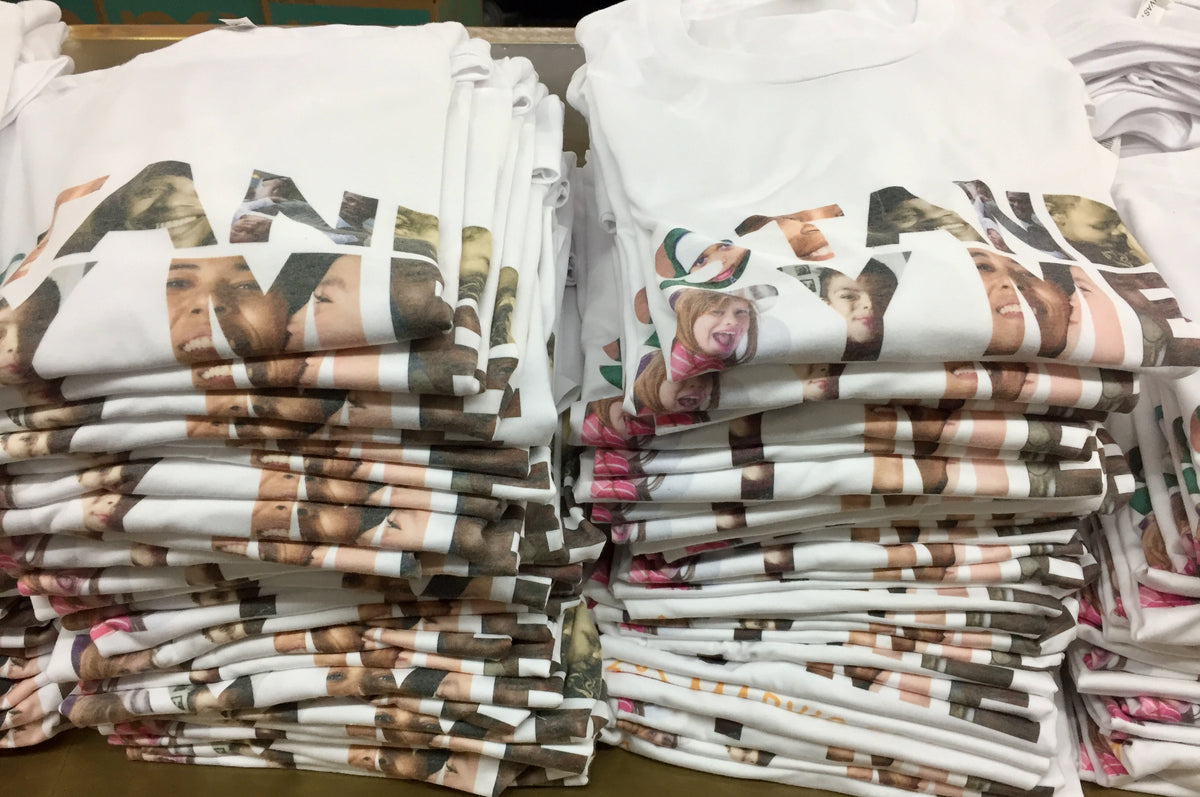 Dye sublimation printed products