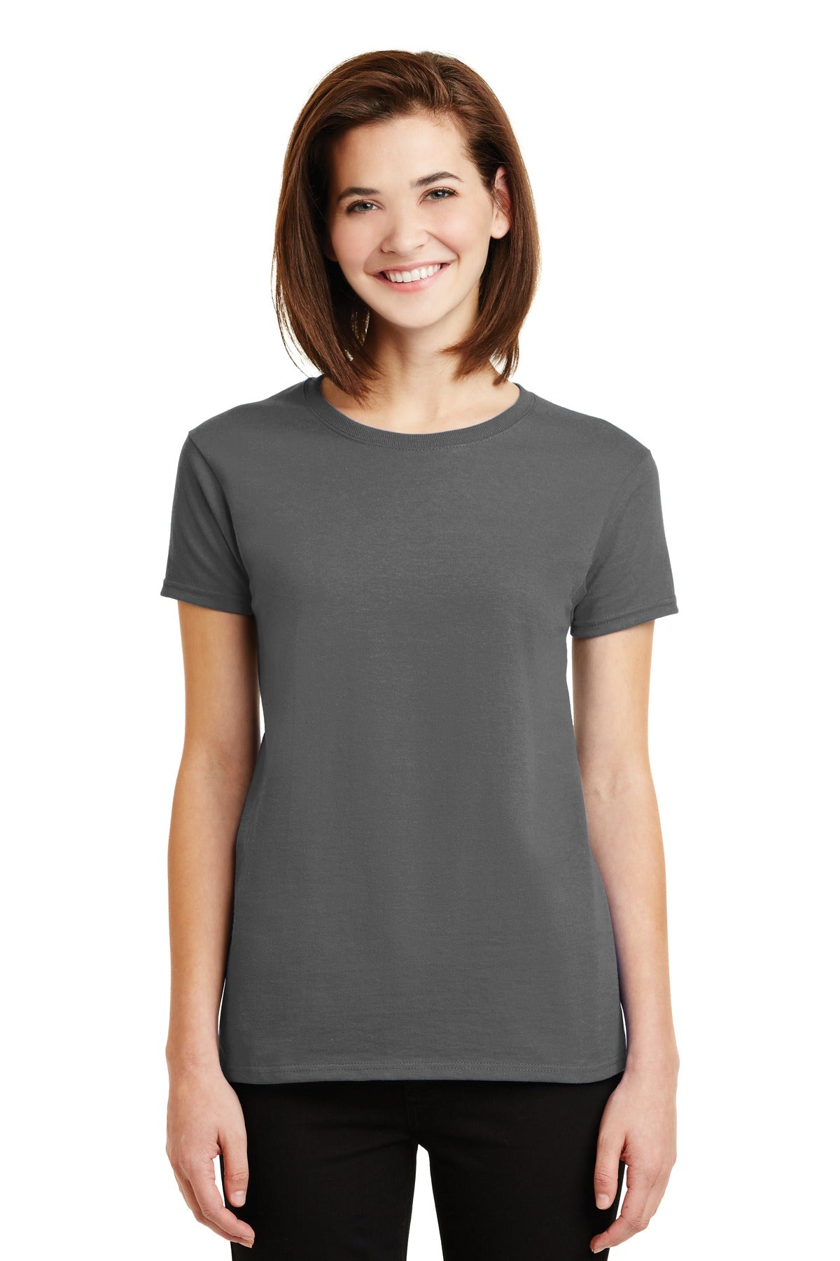 6-ounce 100% US cotton 90/10 cotton/poly (Sport Grey) 50/50  - Charcoal