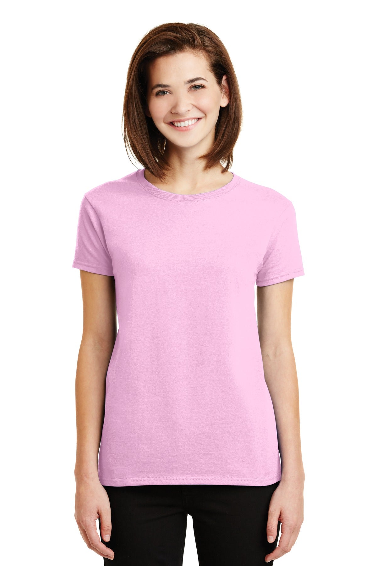 6-ounce 100% US cotton 90/10 cotton/poly (Sport Grey) 50/50  - Light Pink