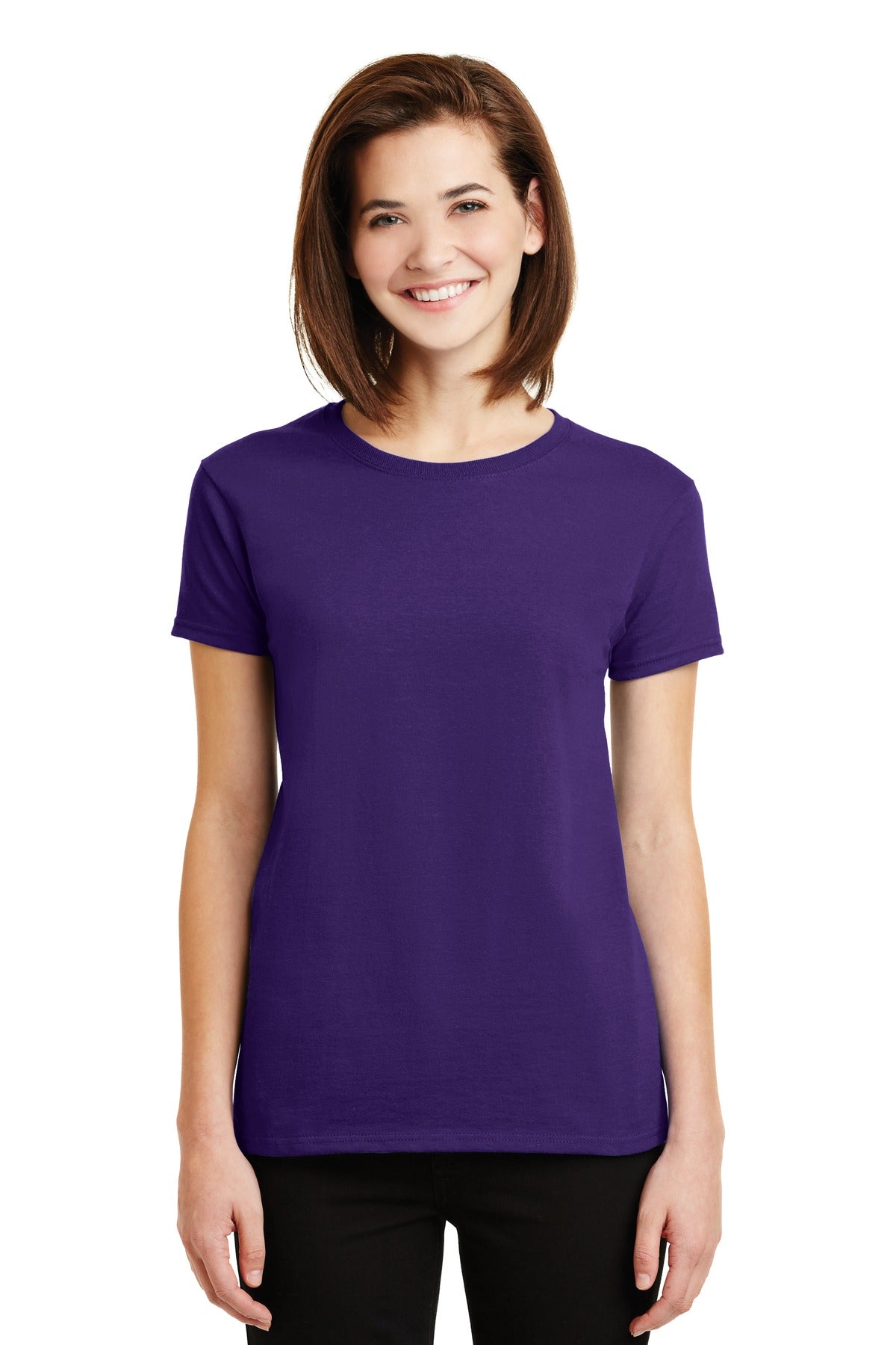 6-ounce 100% US cotton 90/10 cotton/poly (Sport Grey) 50/50  - Purple