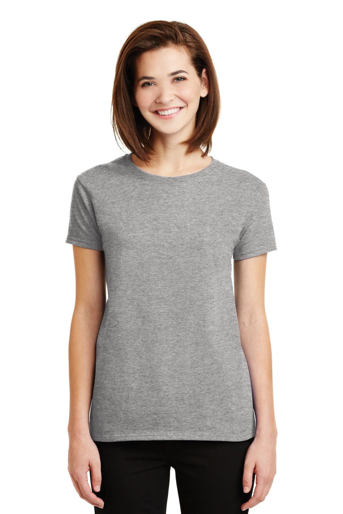 6-ounce 100% US cotton 90/10 cotton/poly (Sport Grey) 50/50  - Sport Grey