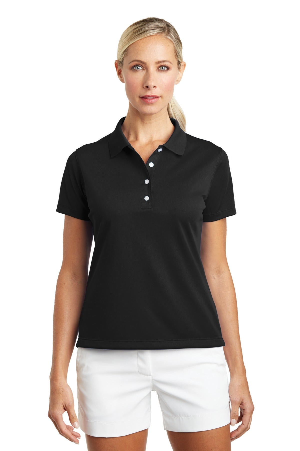 Tailored for a feminine fit this style truly performs with D - Black