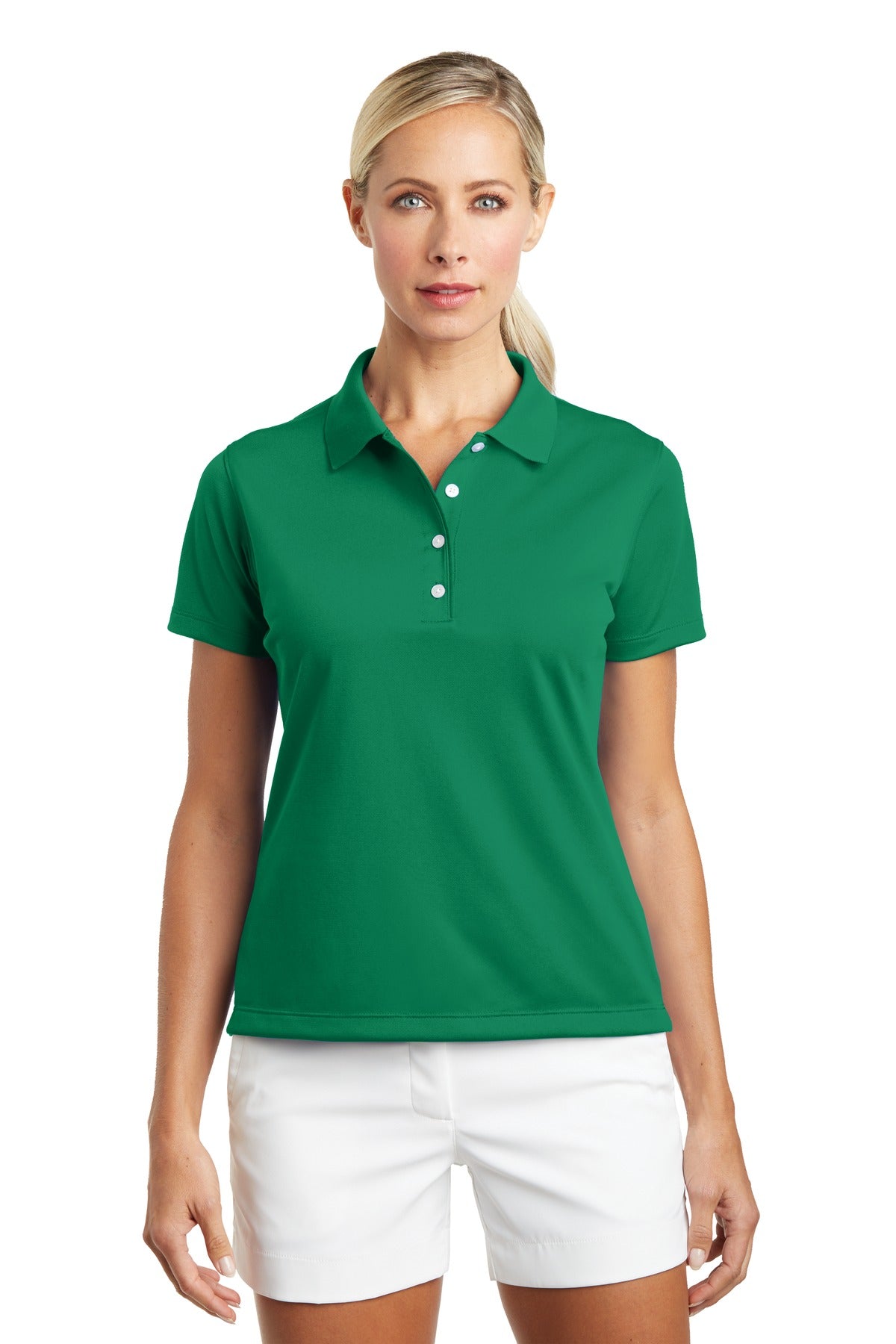 Tailored for a feminine fit this style truly performs with D - Lucky Green