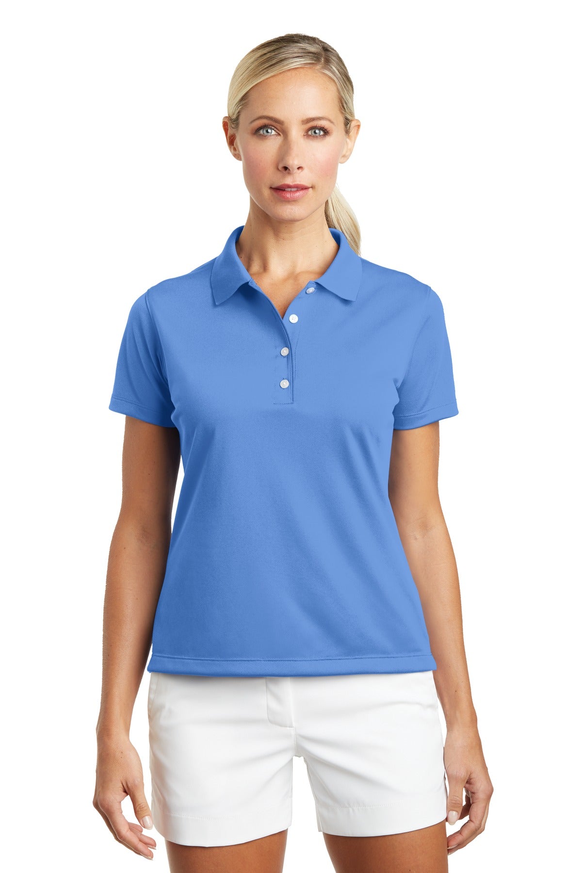 Tailored for a feminine fit this style truly performs with D - University Blue