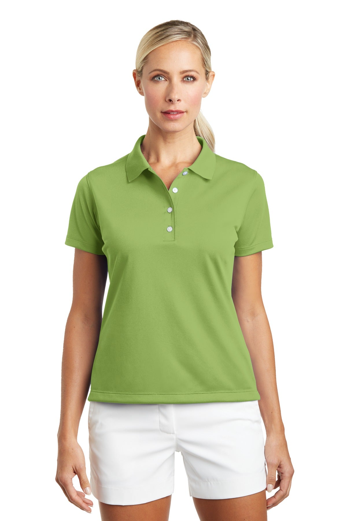 Tailored for a feminine fit this style truly performs with D - Vivid Green