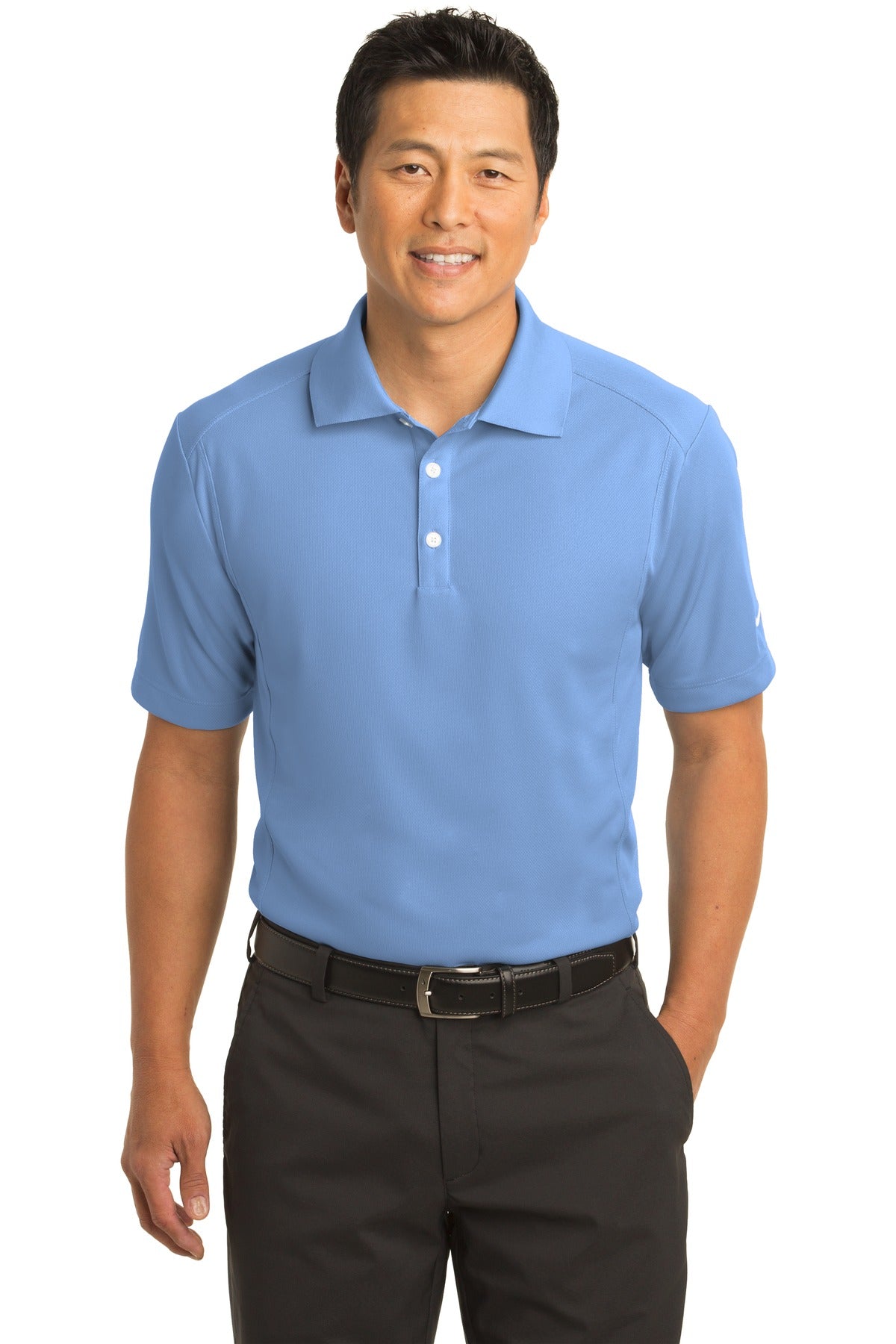 Nike is known for classic polos engineered to take comfort t - Light Blue