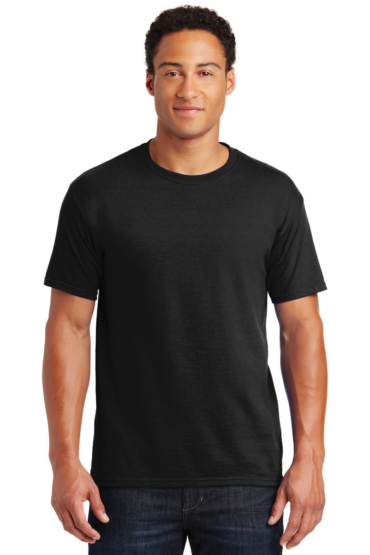 5.4-ounce 50/50 cotton/poly 47/53 cotton/poly (Oxford)Advanc - Black