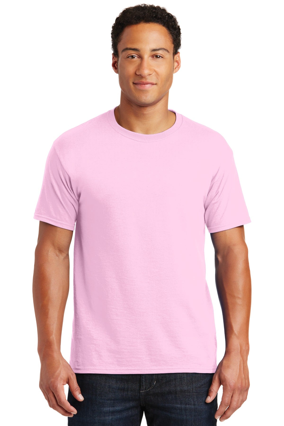 5.4-ounce 50/50 cotton/poly 47/53 cotton/poly (Oxford)Advanc - Classic Pink