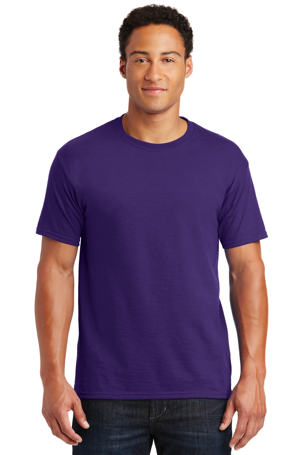 5.4-ounce 50/50 cotton/poly 47/53 cotton/poly (Oxford)Advanc - Deep Purple