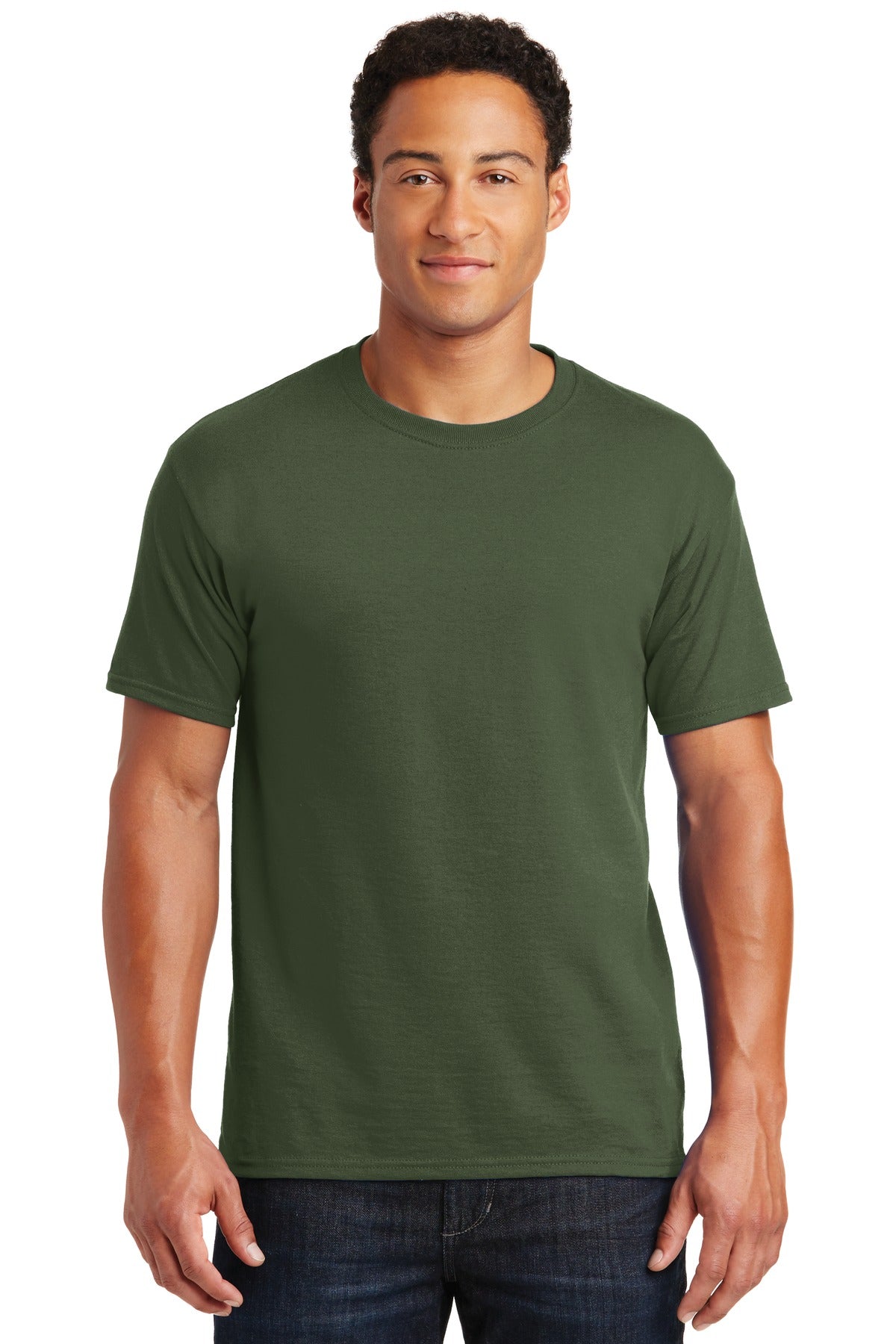 5.4-ounce 50/50 cotton/poly 47/53 cotton/poly (Oxford)Advanc - Military Green