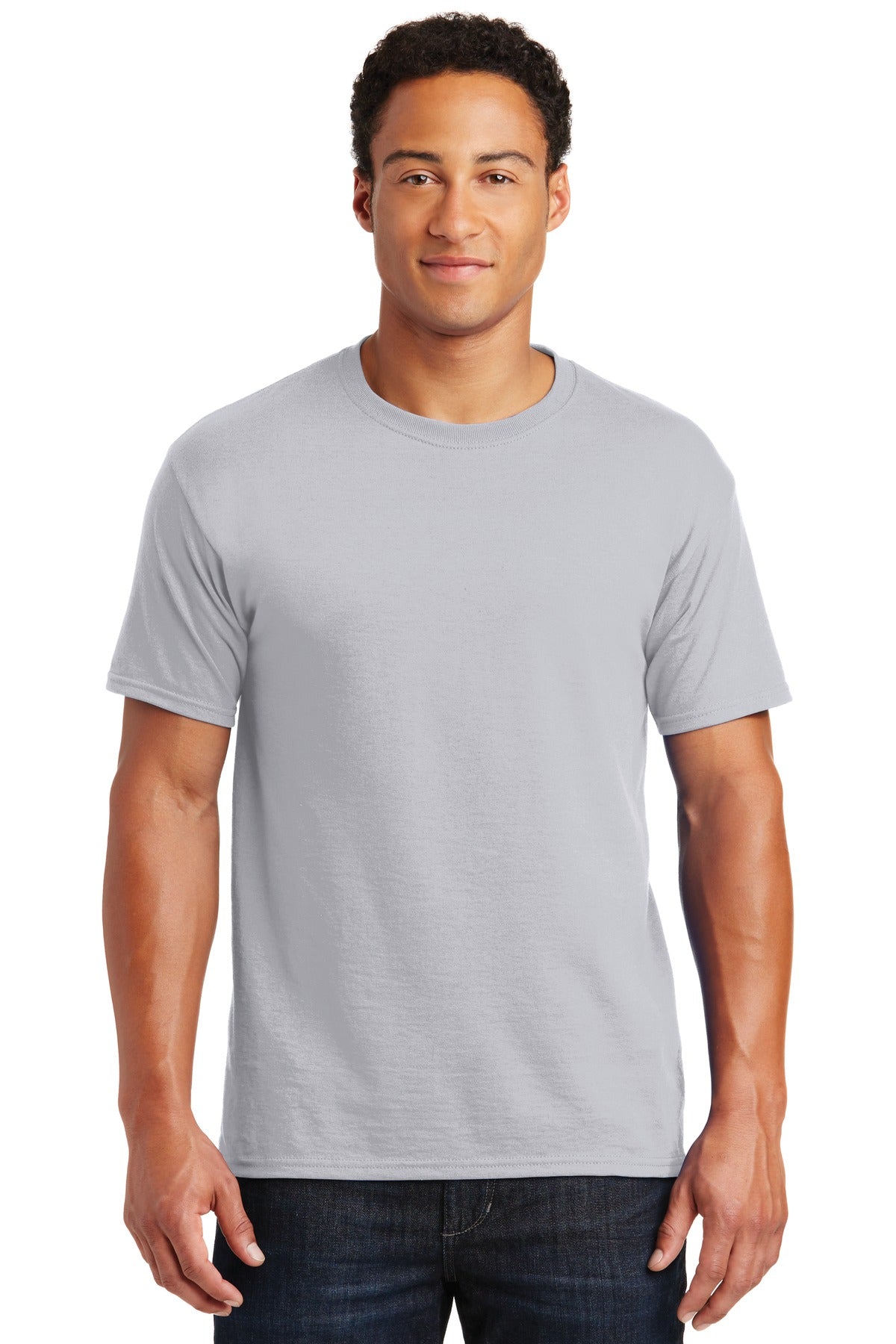 5.4-ounce 50/50 cotton/poly 47/53 cotton/poly (Oxford)Advanc - Silver