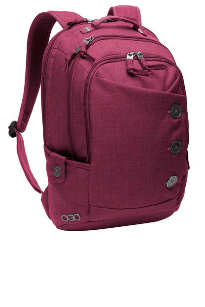 With distinctive metal buttons and adjustable shoulder strap - Sunset